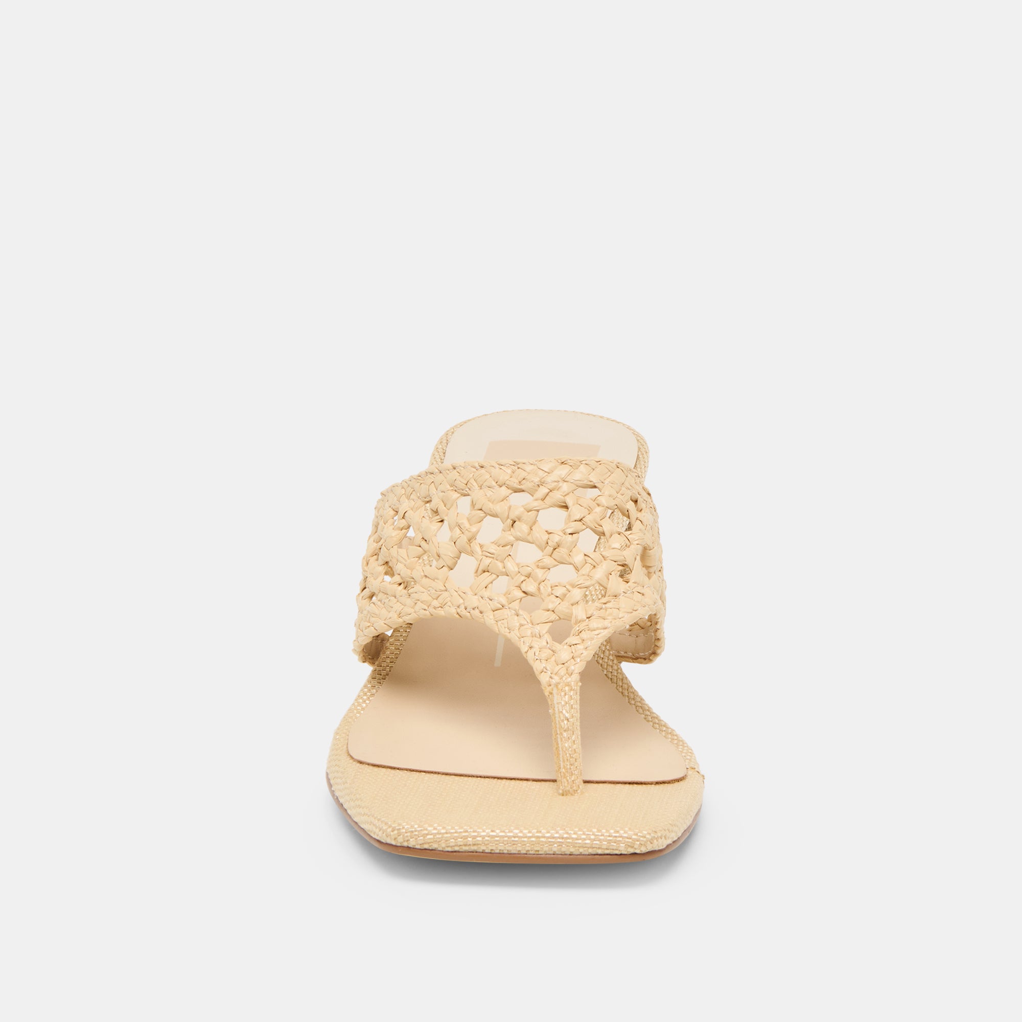BARLO HEELS LT NATURAL WOVEN RAFFIA - view 8