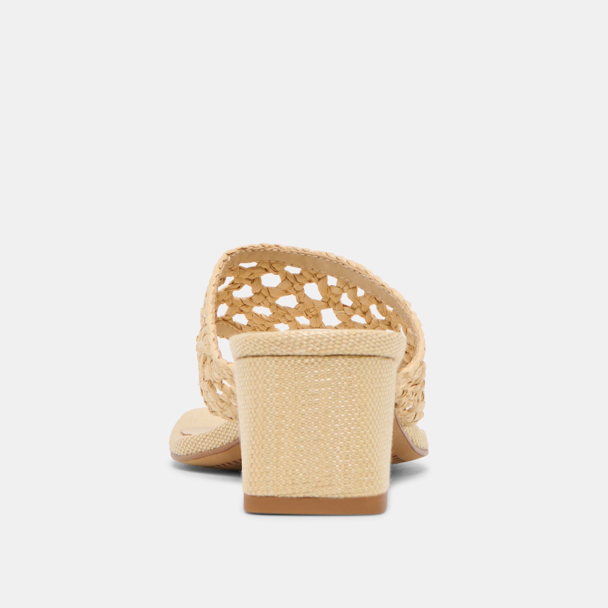 BARLO HEELS LT NATURAL WOVEN RAFFIA - view 9