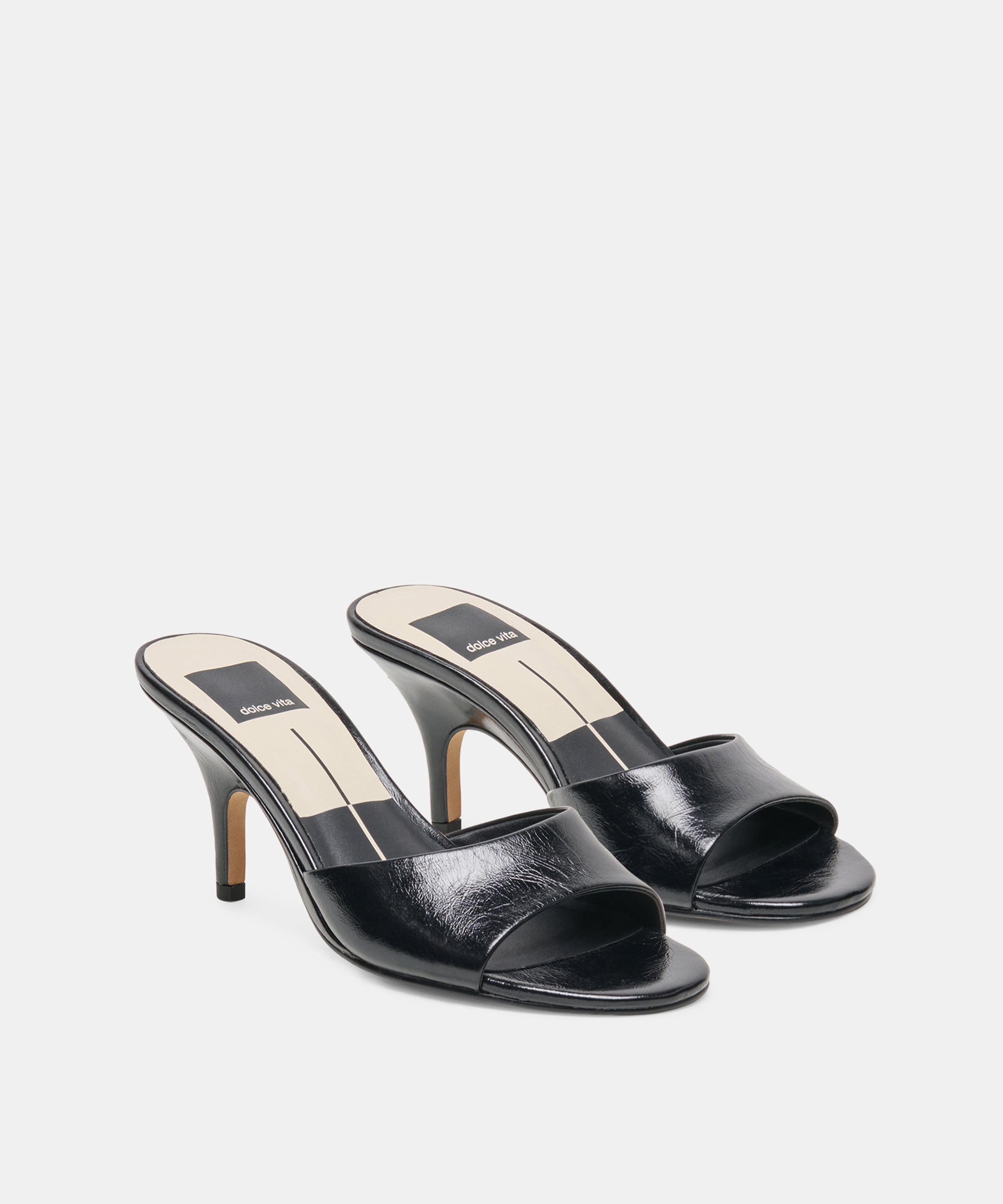 BELEN HEELS BLACK LEATHER - view 2