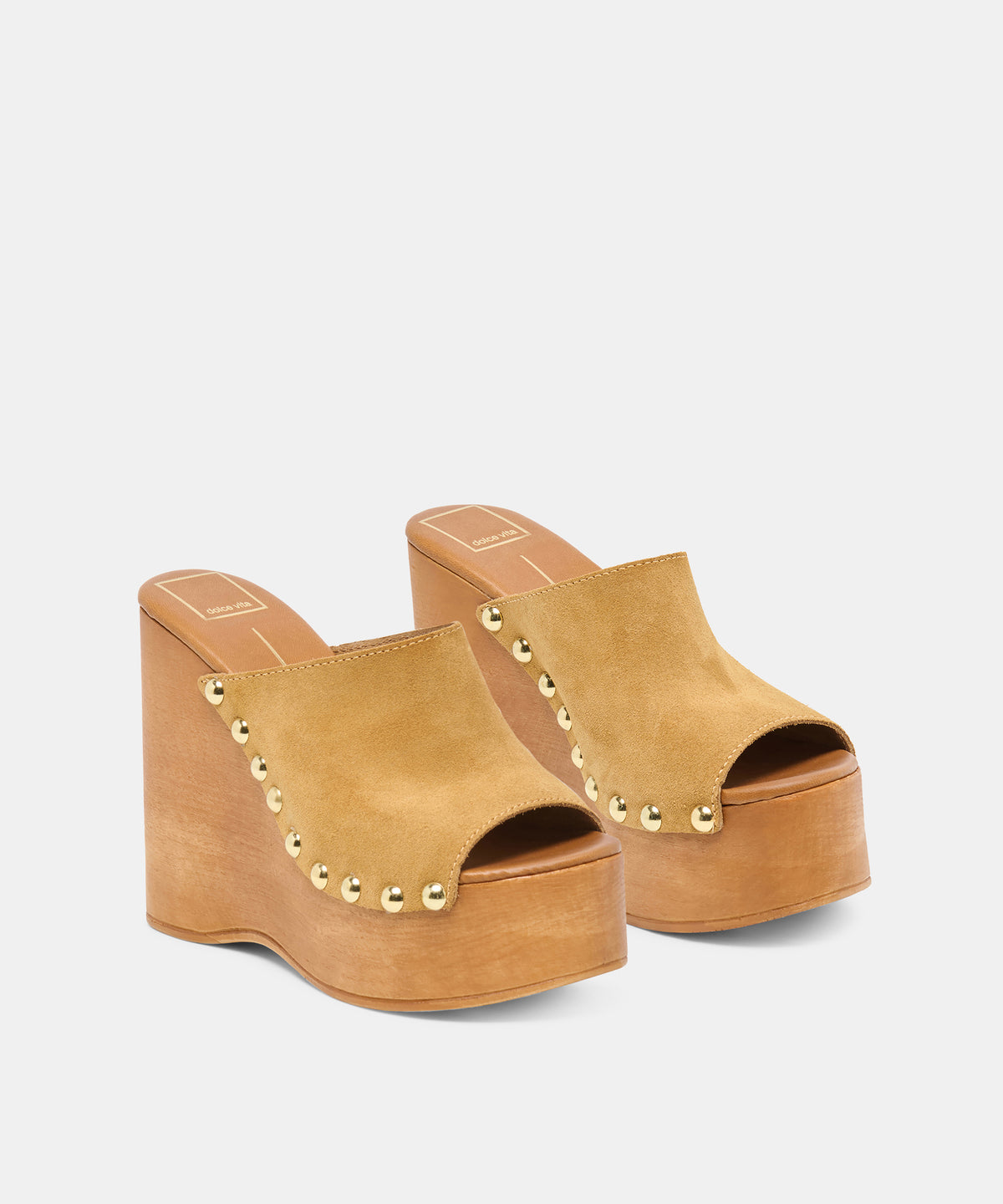 BIRK WEDGES TAN SUEDE - view 2