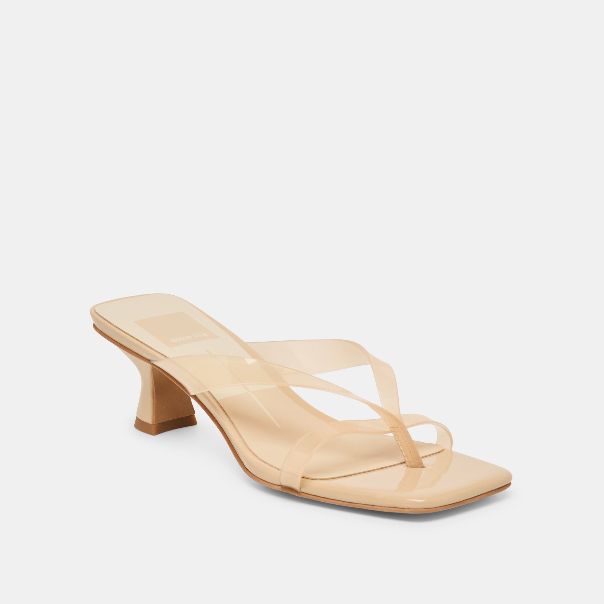 BREVEL VINYL HEELS PRALINE JELLY - view 3