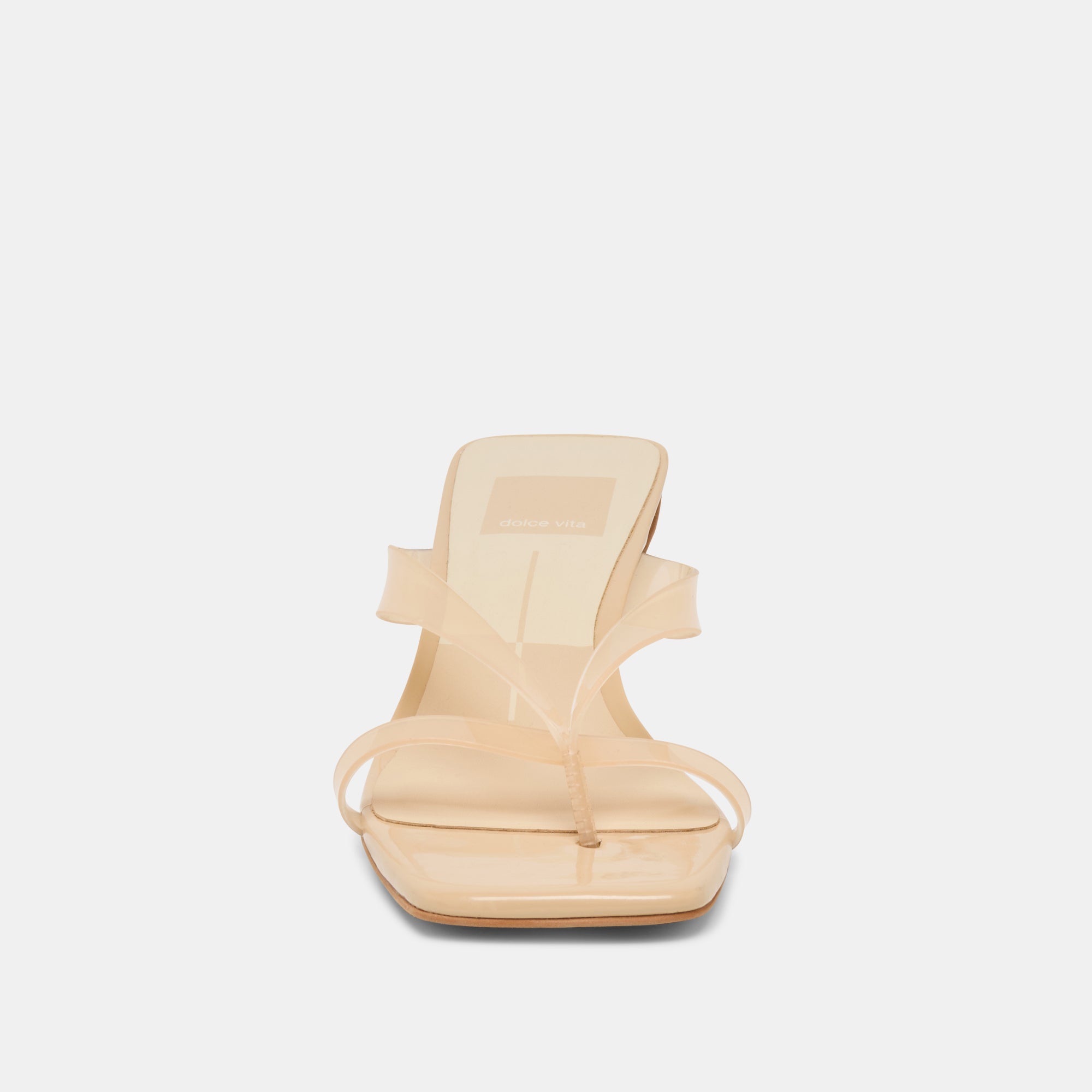 BREVEL VINYL WIDE HEELS PRALINE JELLY - view 6