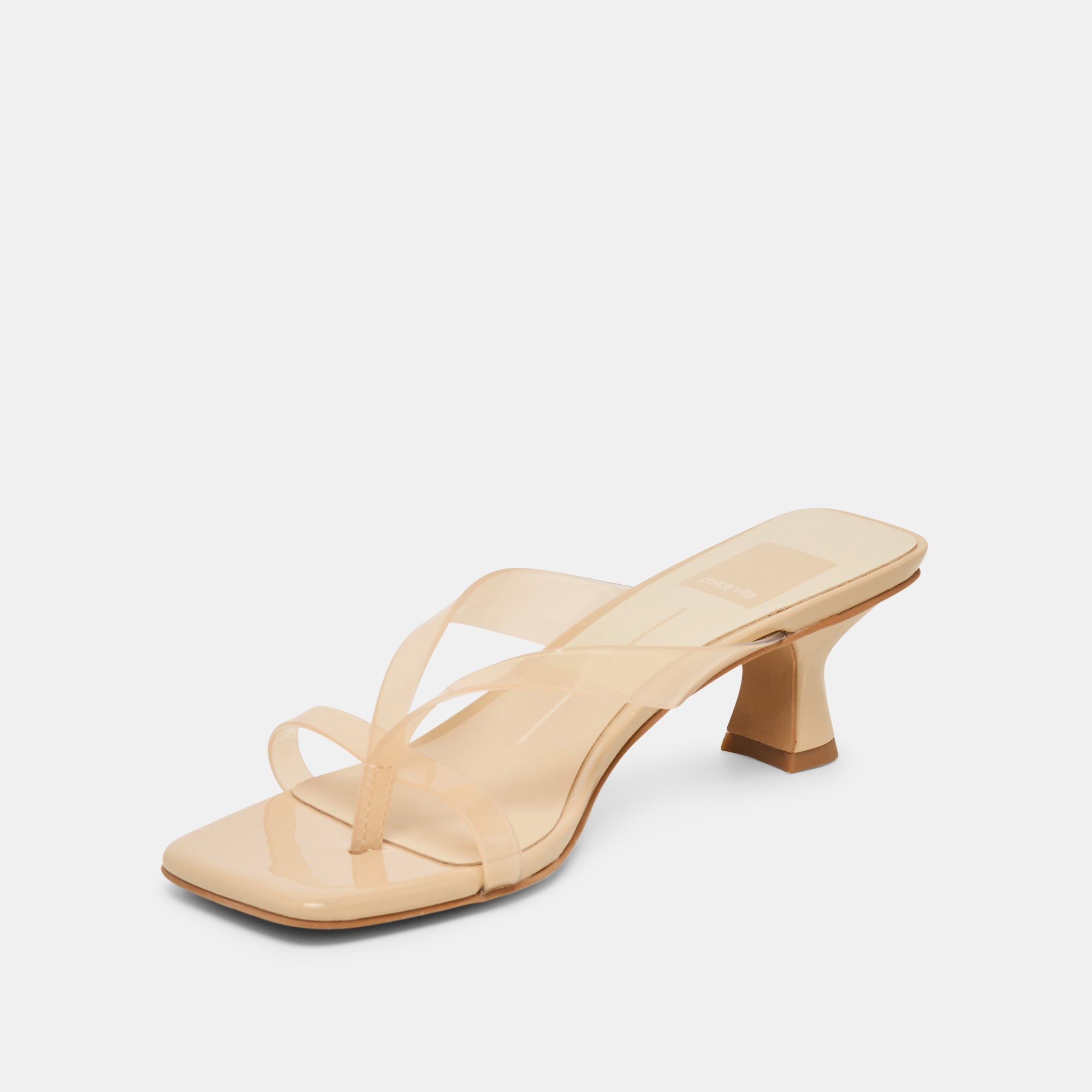 BREVEL VINYL HEELS PRALINE JELLY - view 6