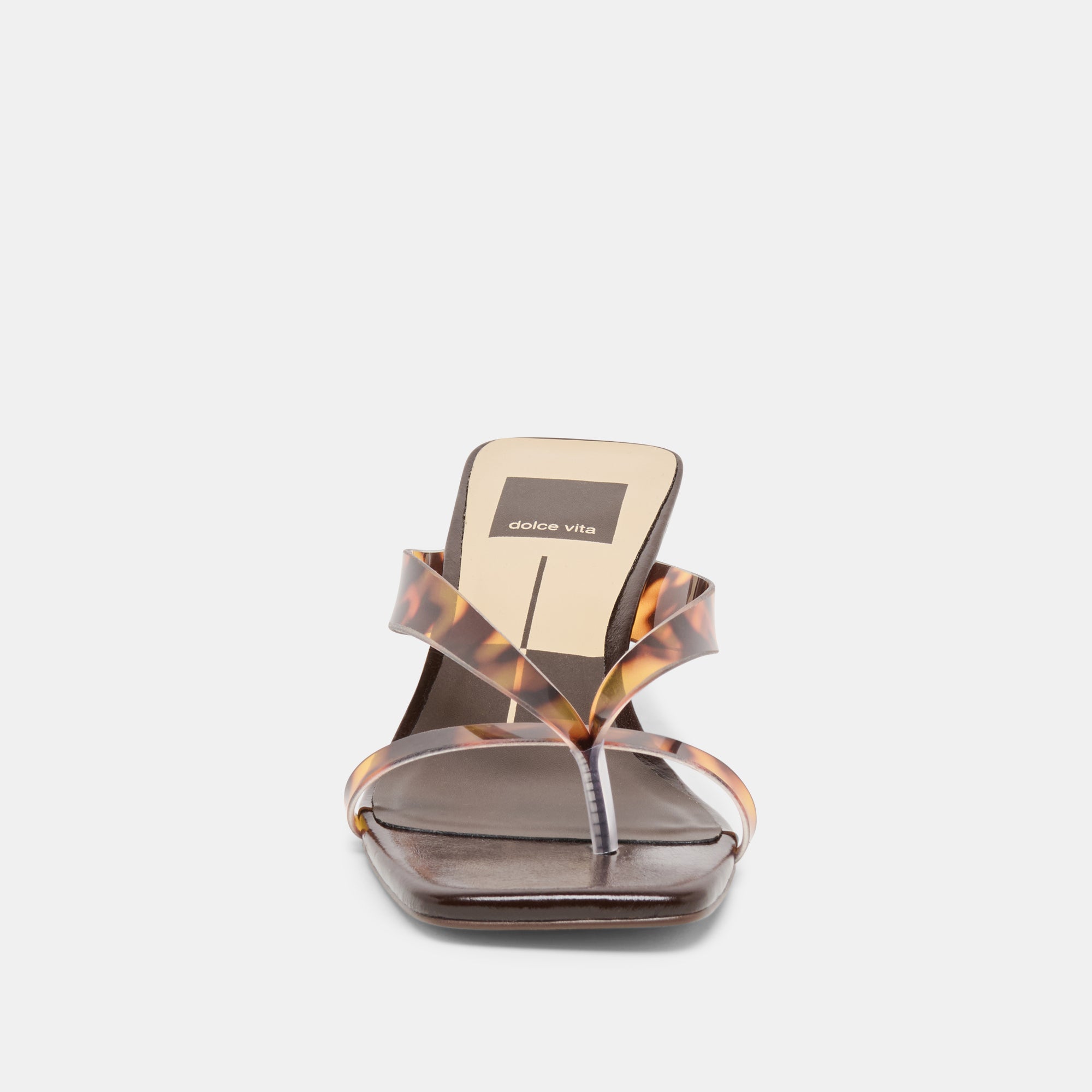 BREVEL VINYL HEELS TORTOISE JELLY - view 6