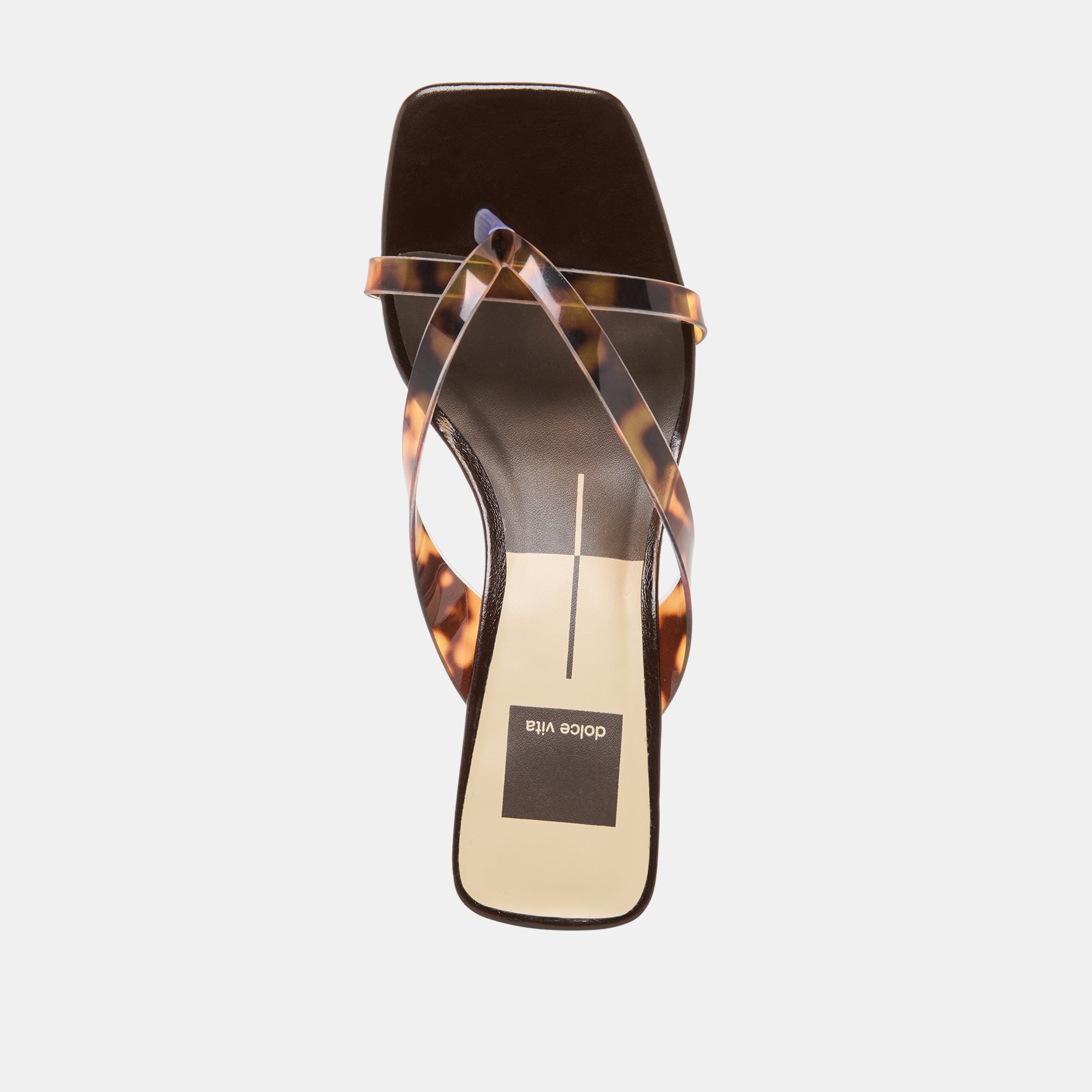 BREVEL VINYL HEELS TORTOISE JELLY - view 8