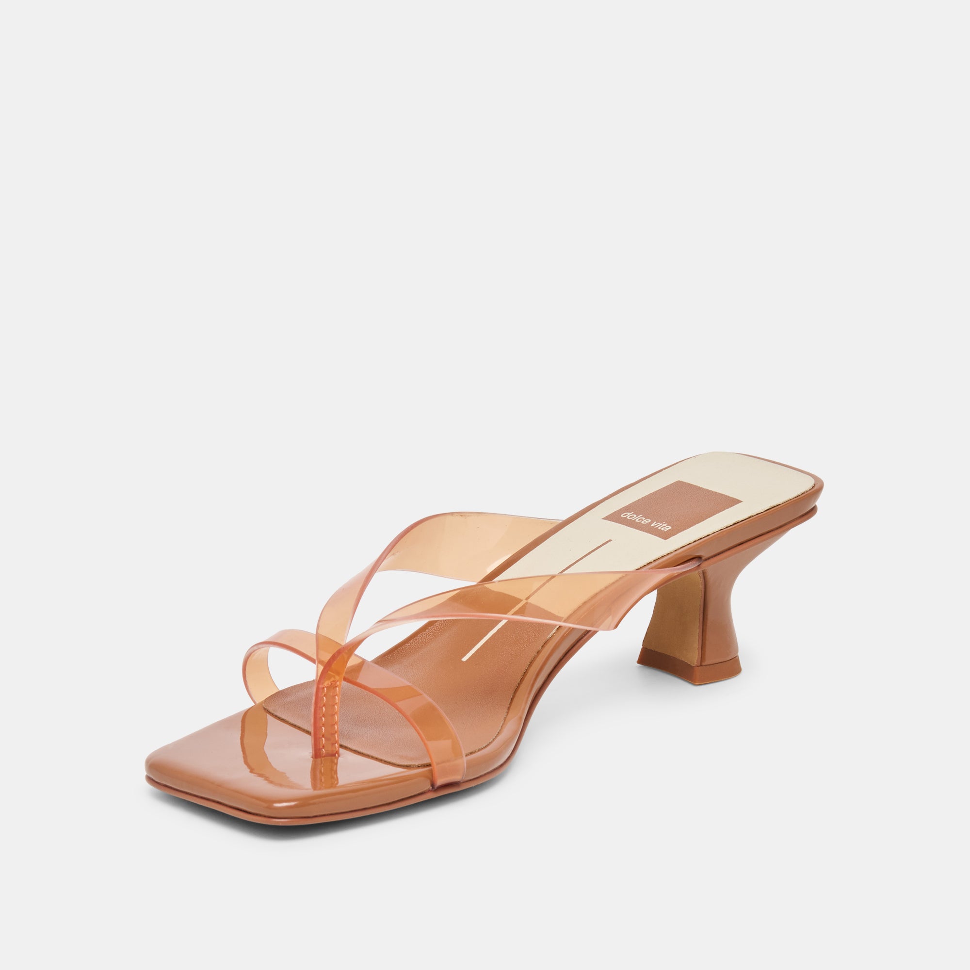 BREVEL VINYL HEELS WHISKEY JELLY - view 6