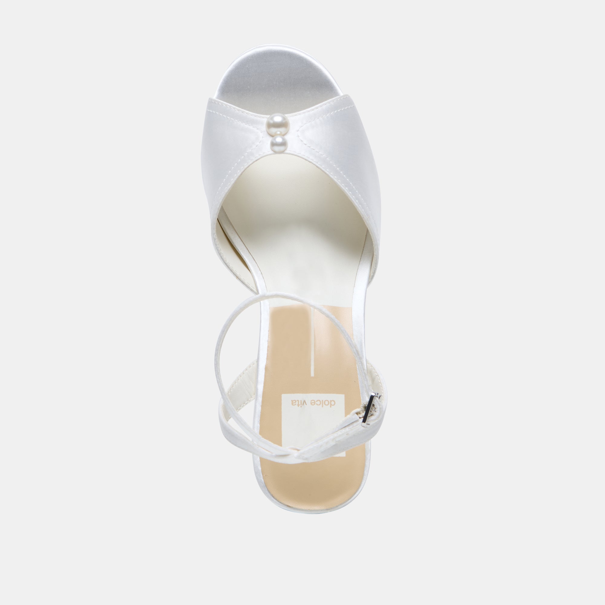 BRYLA HEELS WHITE SATIN - view 11