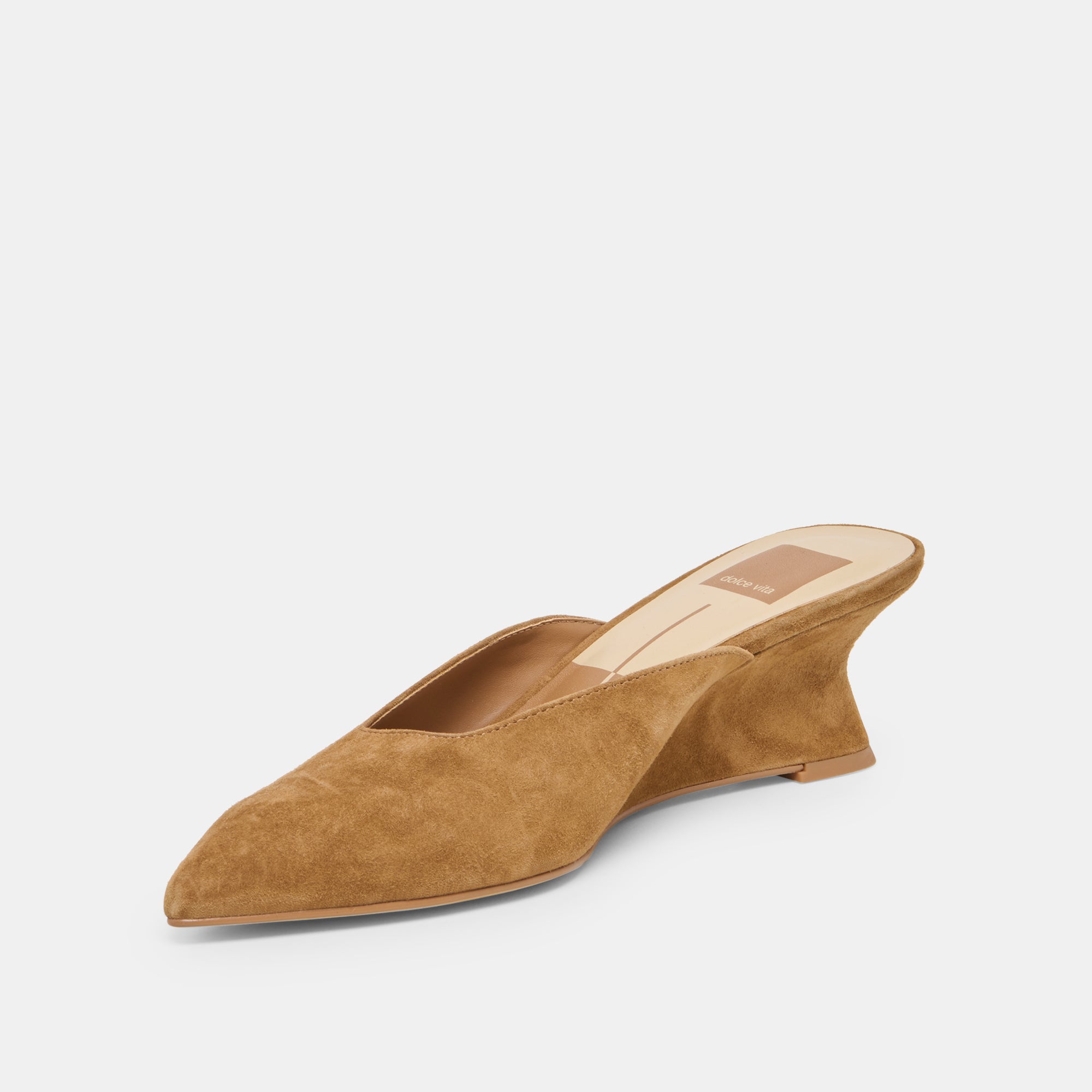 CAMY MULES COGNAC SUEDE - view 4