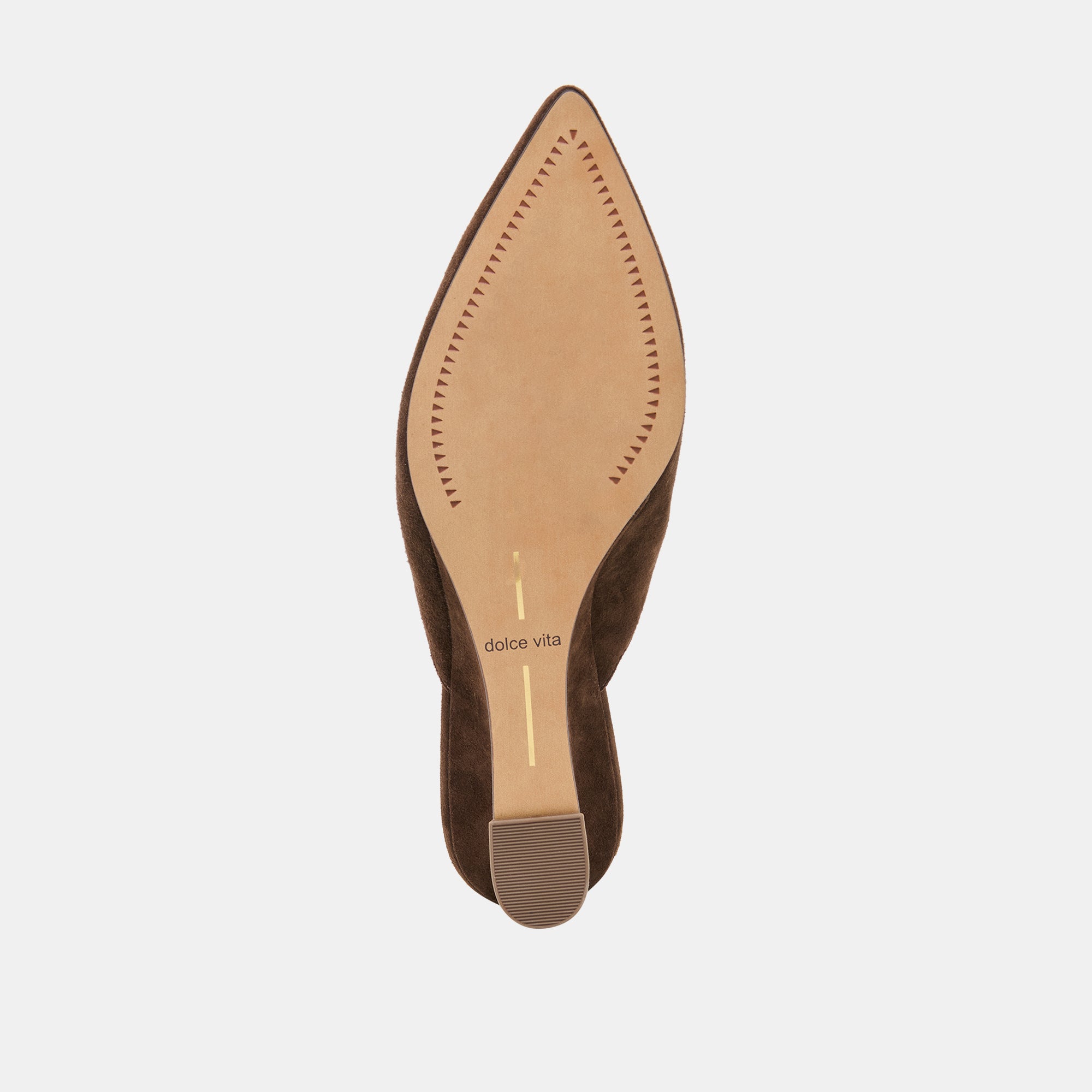 CAMY MULES DK BROWN SUEDE - view 9