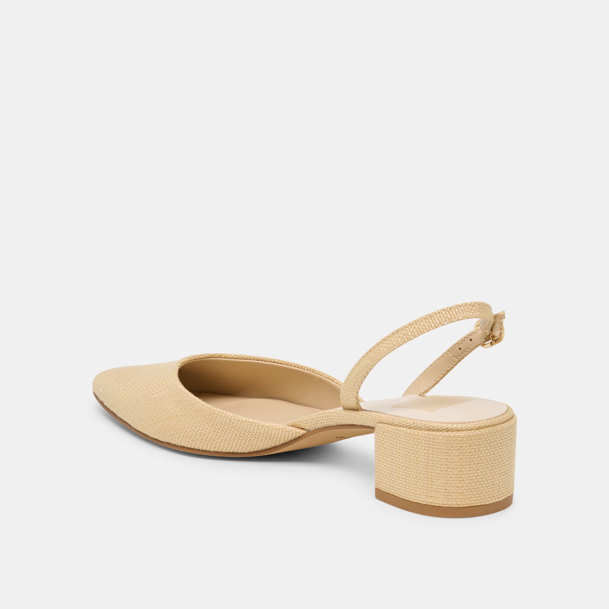 CAREL HEELS LIGHT NATURAL RAFFIA - view 5