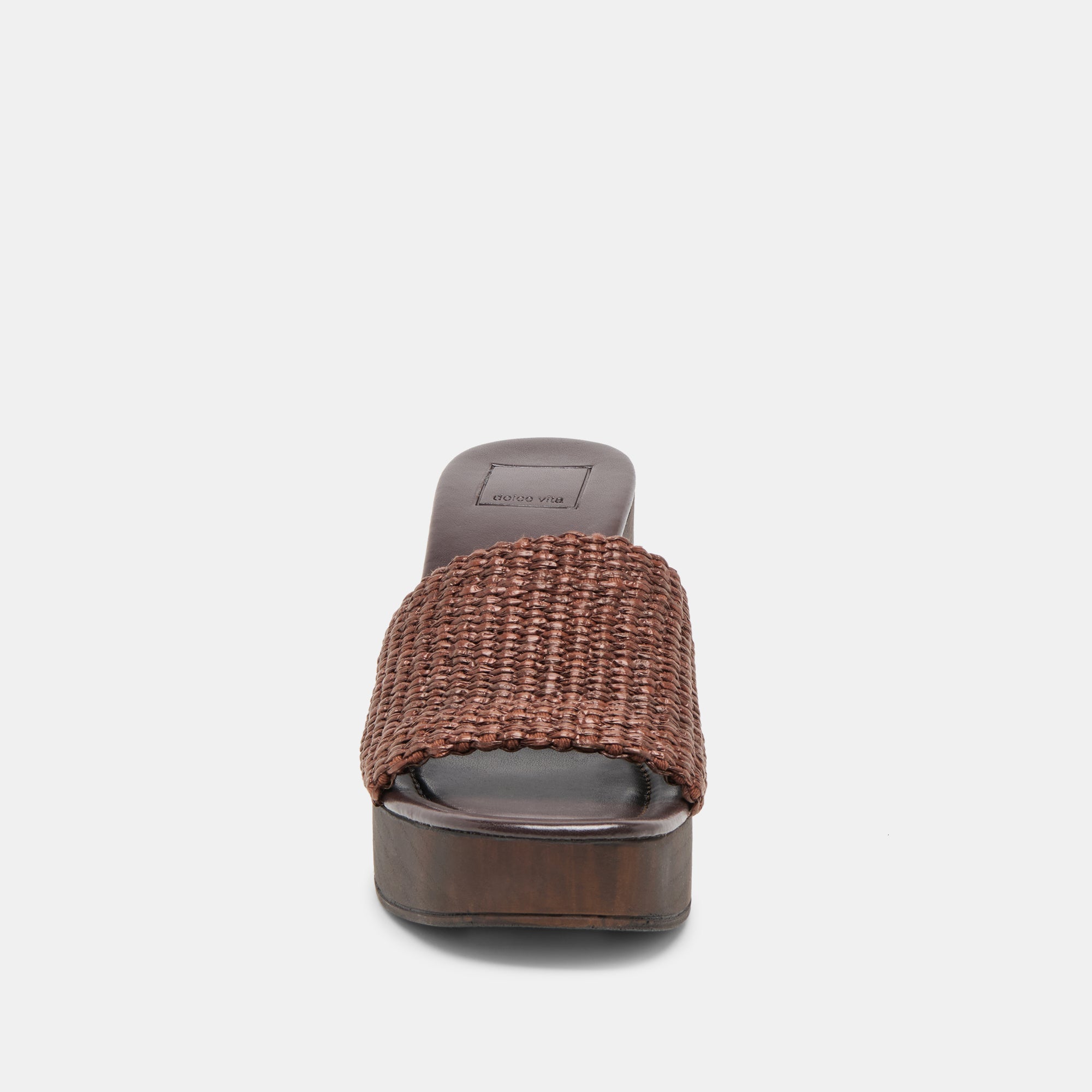 CELEST HEELS CHOCOLATE RAFFIA - view 6