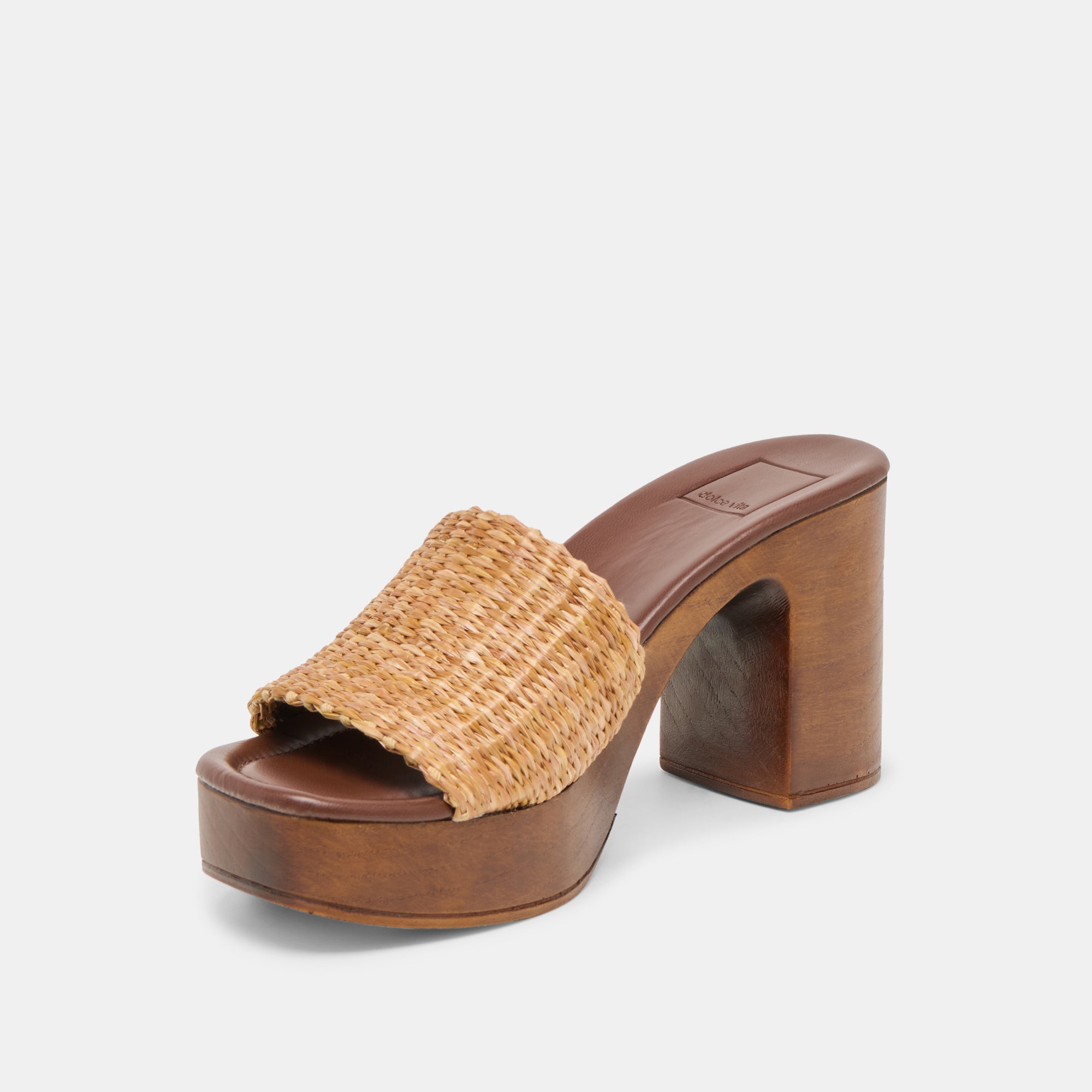 CELEST HEELS NATURAL RAFFIA - view 7