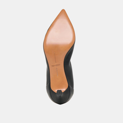 CELTIN HEELS BLACK LEATHER