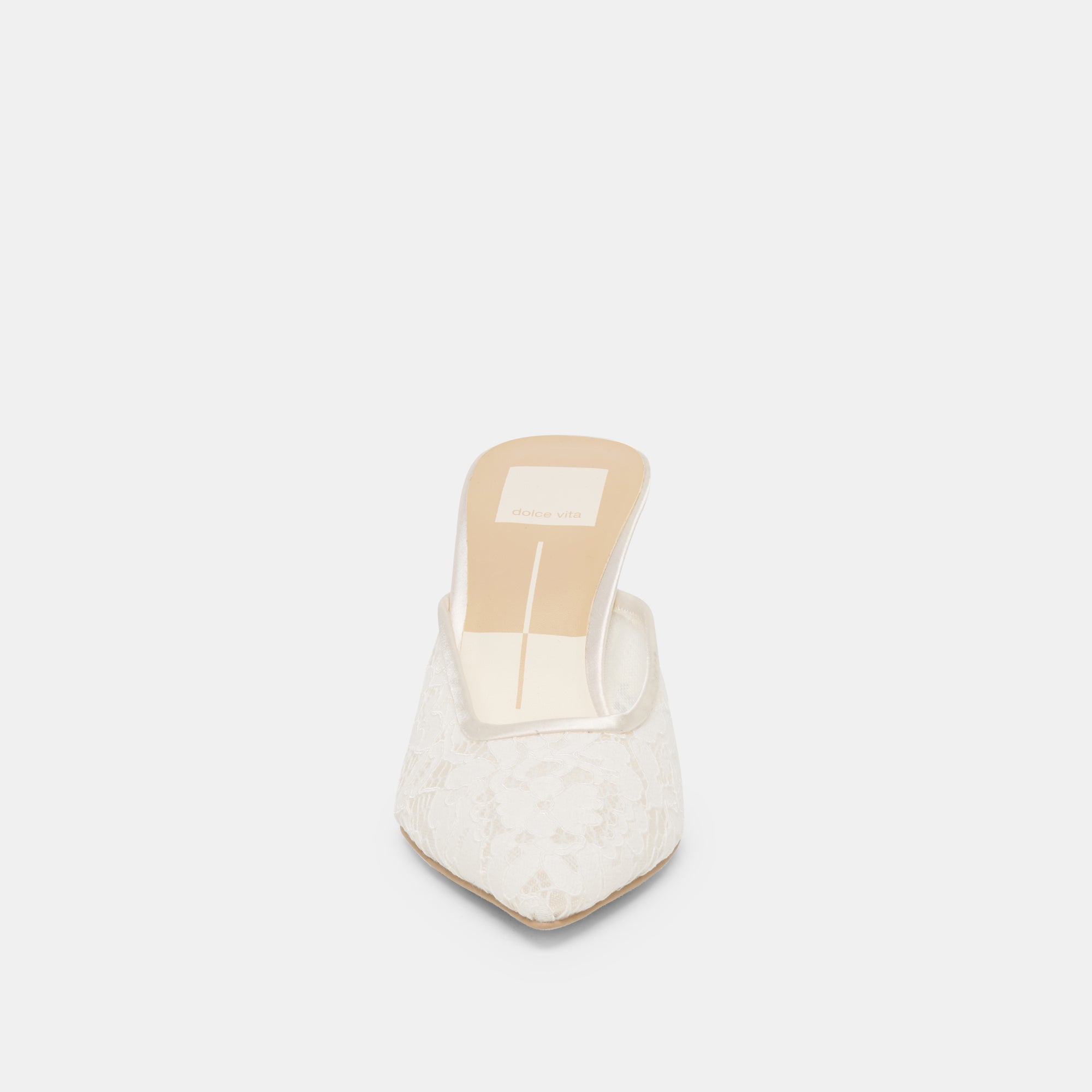 CLEO HIGH HEELS TRUE WHITE LACE - view 6