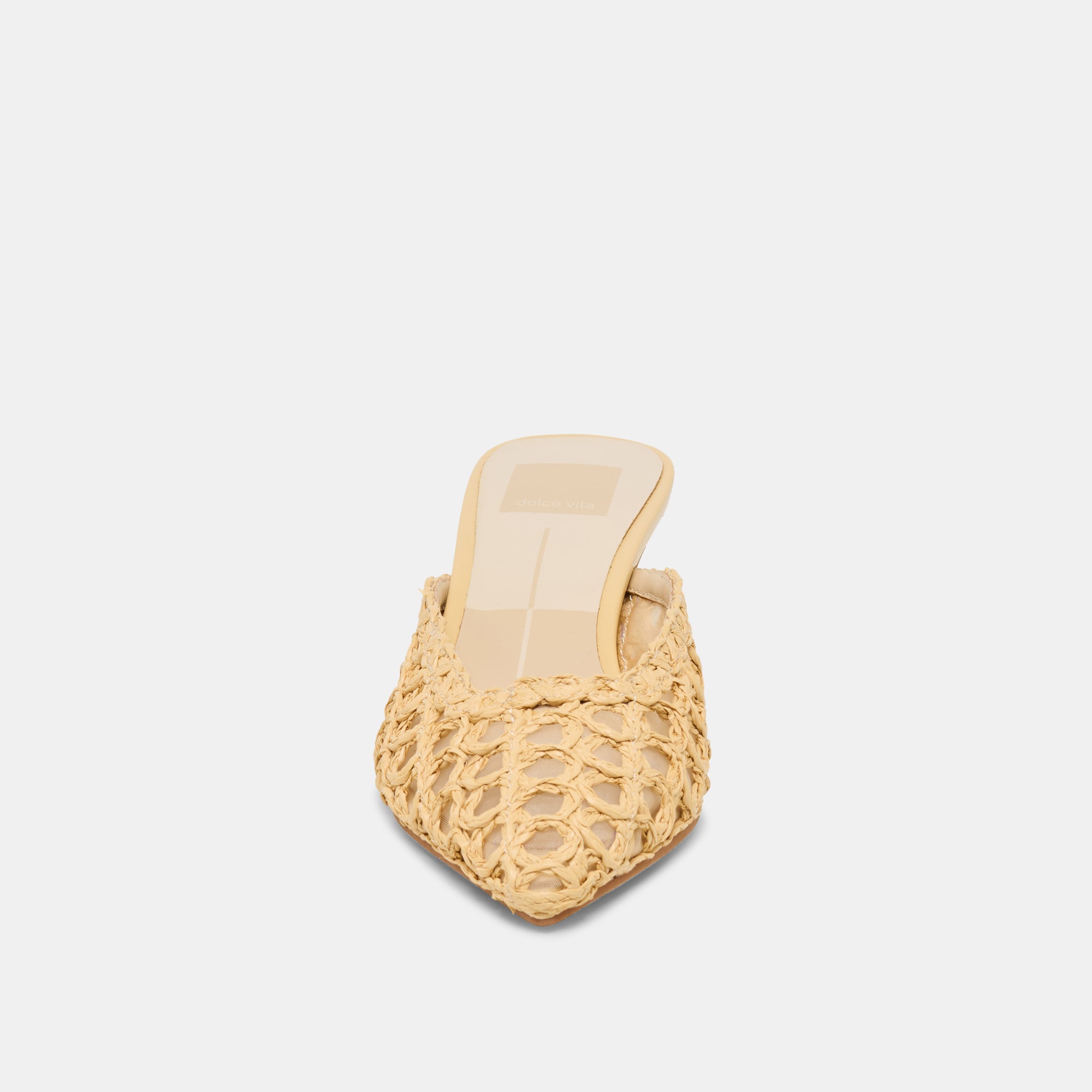 CLEO LOOP HEELS NATURAL RAFFIA - view 9