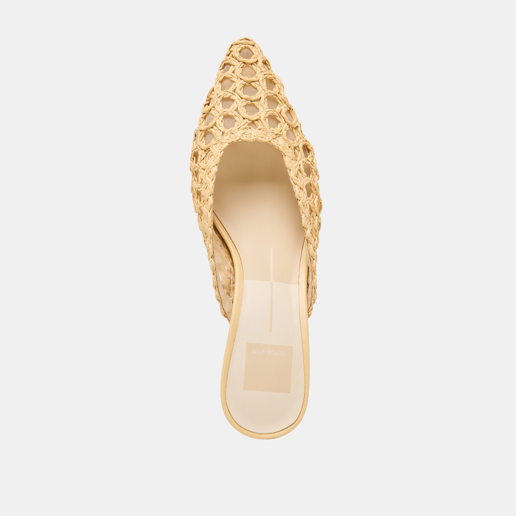 CLEO LOOP HEELS NATURAL RAFFIA - view 11