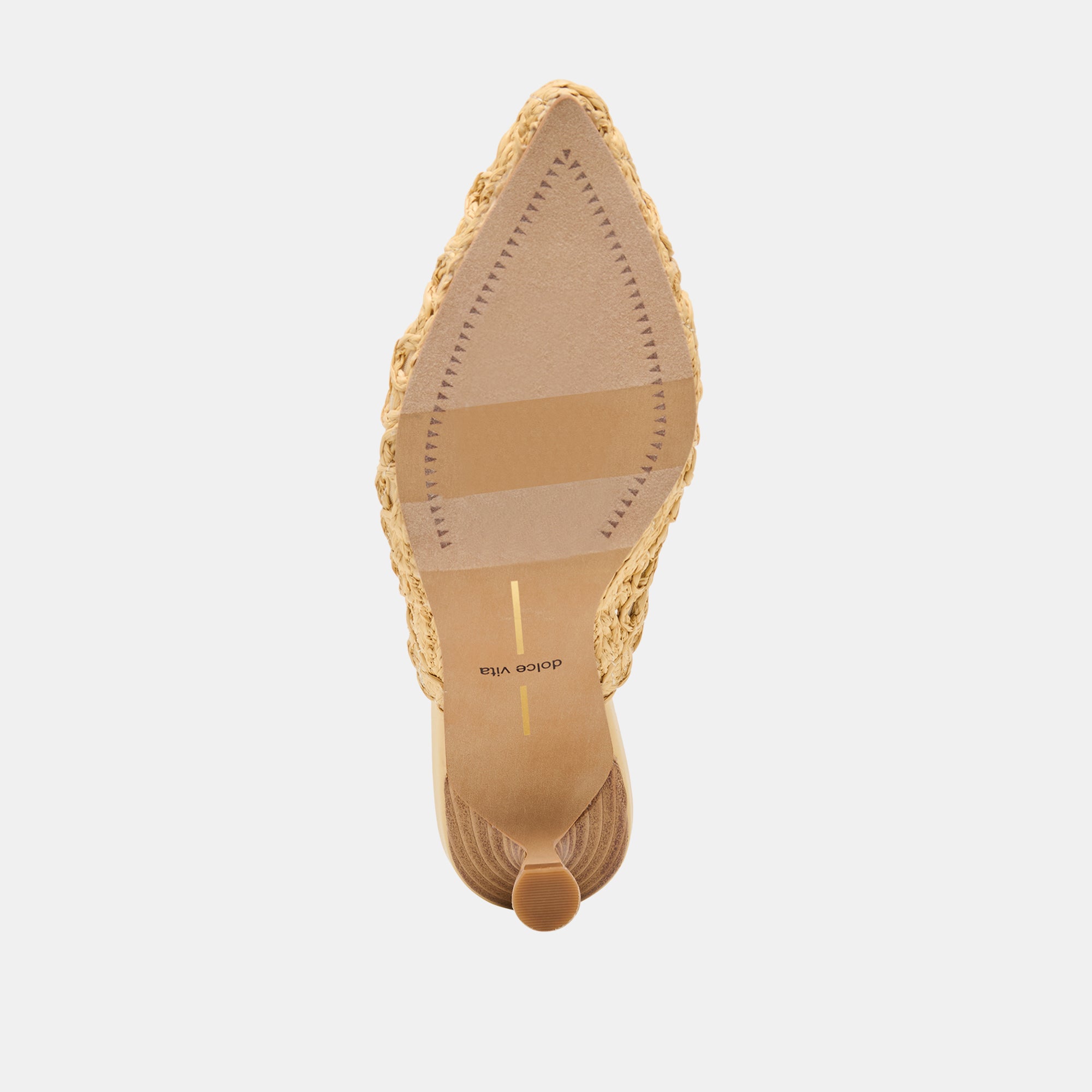 CLEO LOOP HEELS NATURAL RAFFIA - view 12