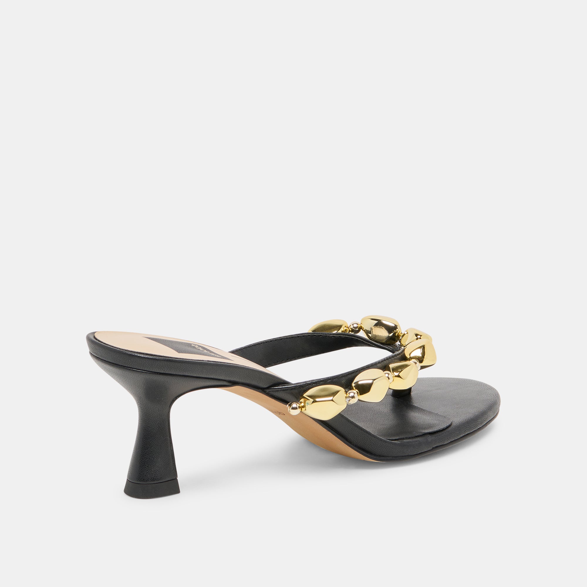 DAKSIE HEELS BLACK LEATHER - view 5