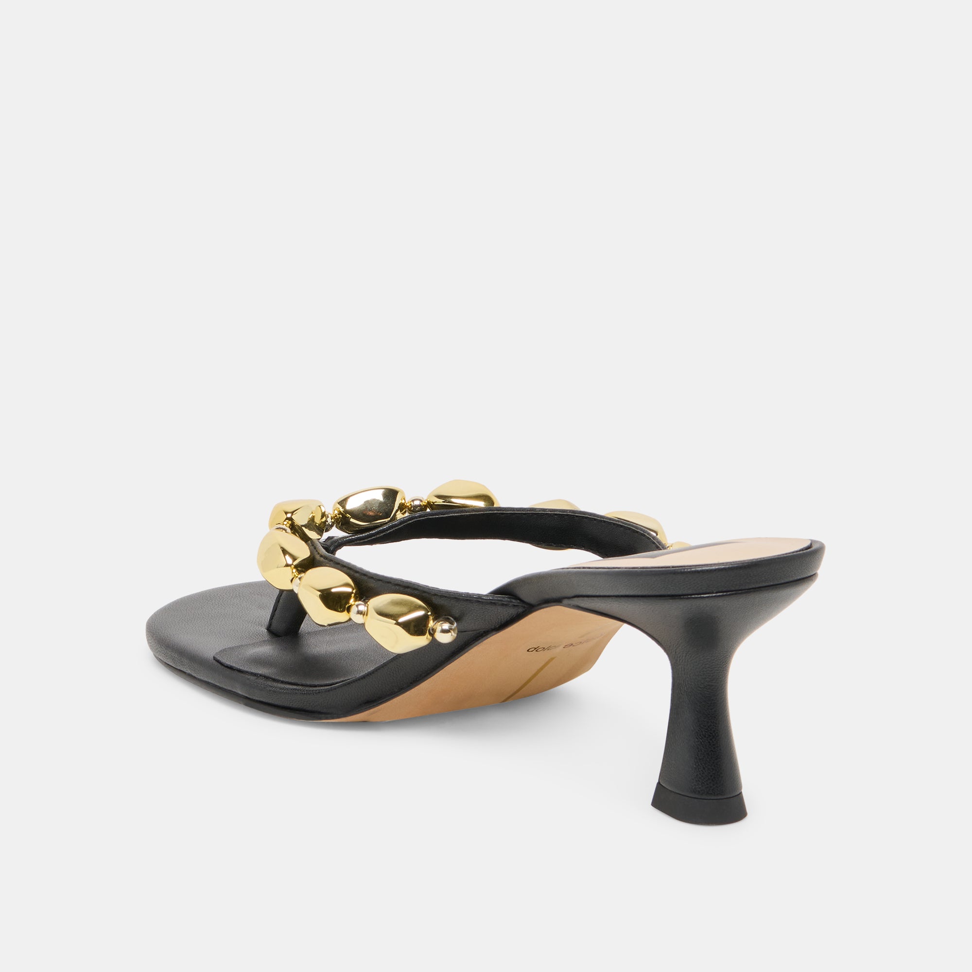DAKSIE HEELS BLACK LEATHER - view 7