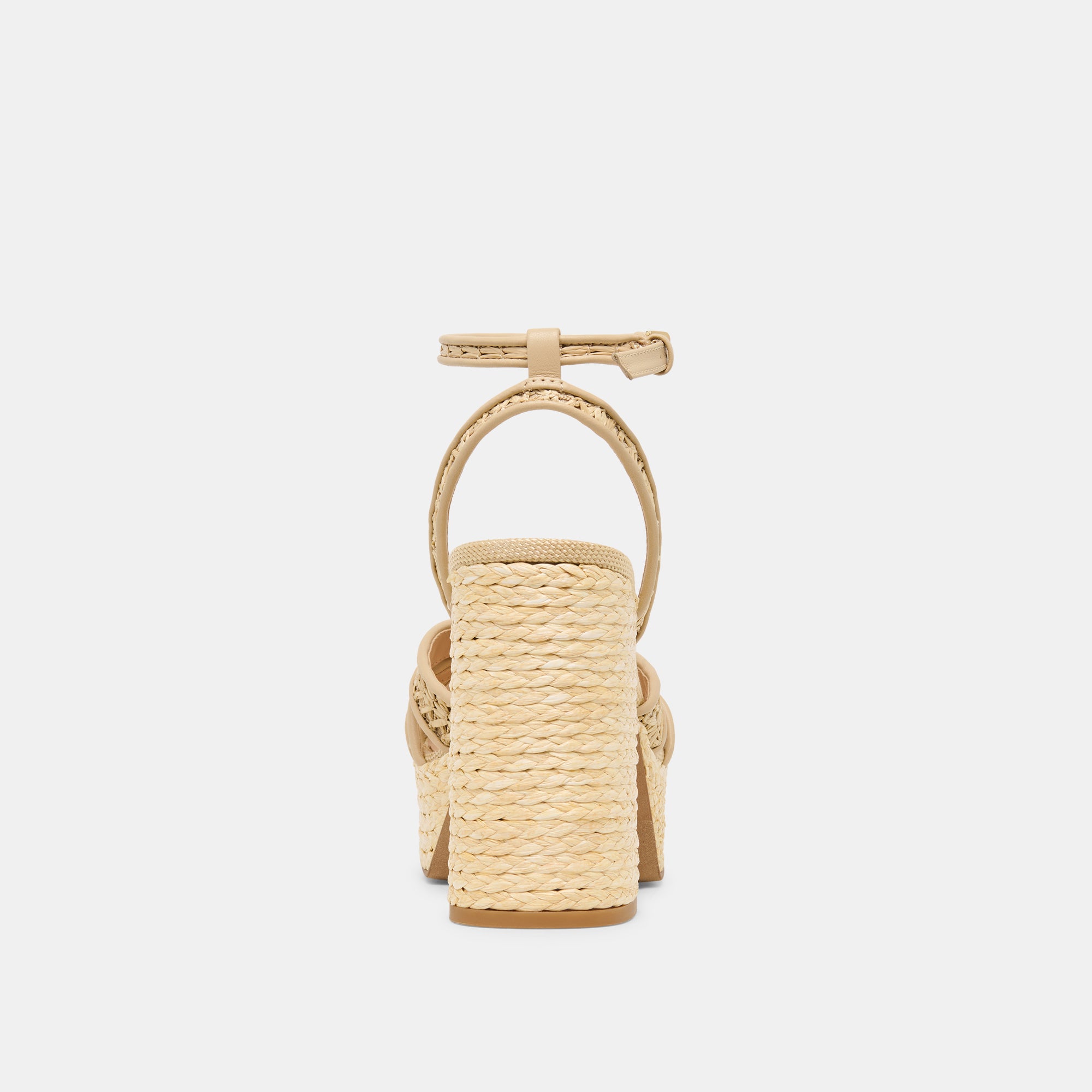 DANILA HEELS LT NATURAL CROSS HATCH RAFFIA - view 8