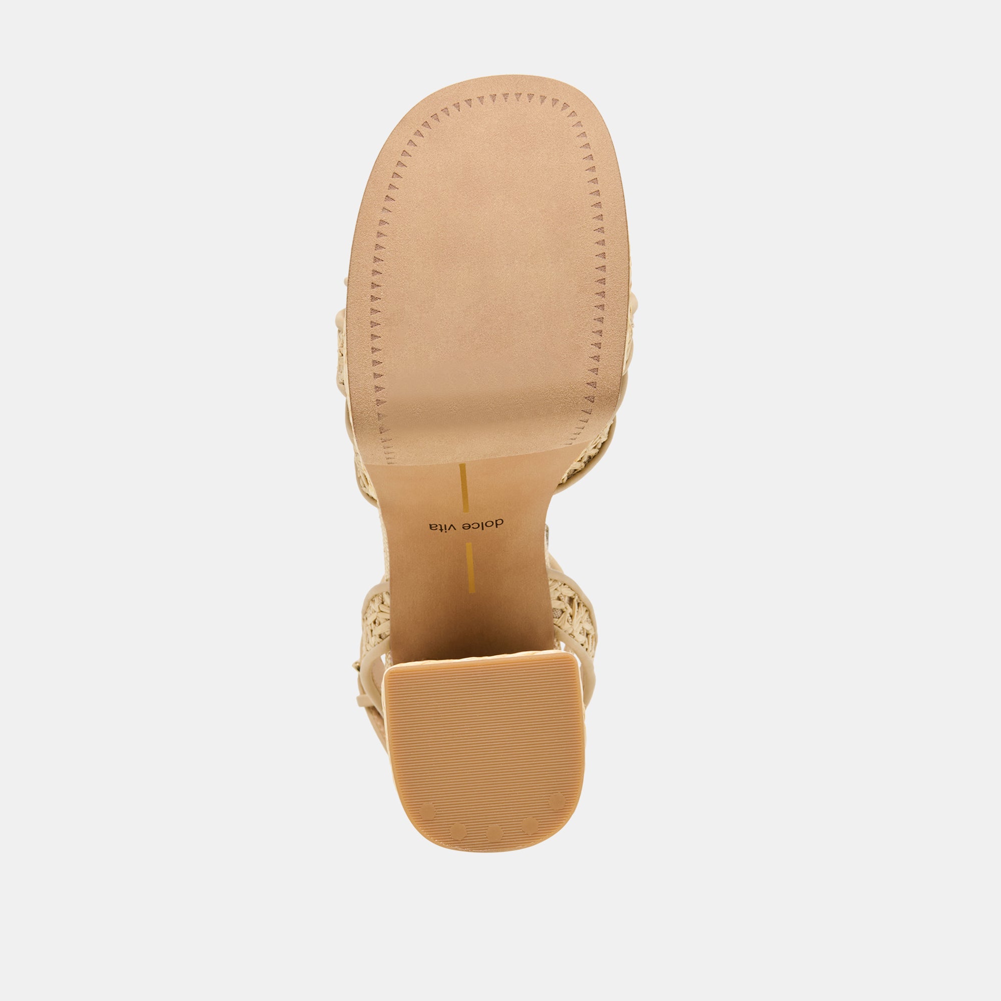DANILA HEELS LT NATURAL CROSS HATCH RAFFIA - view 10