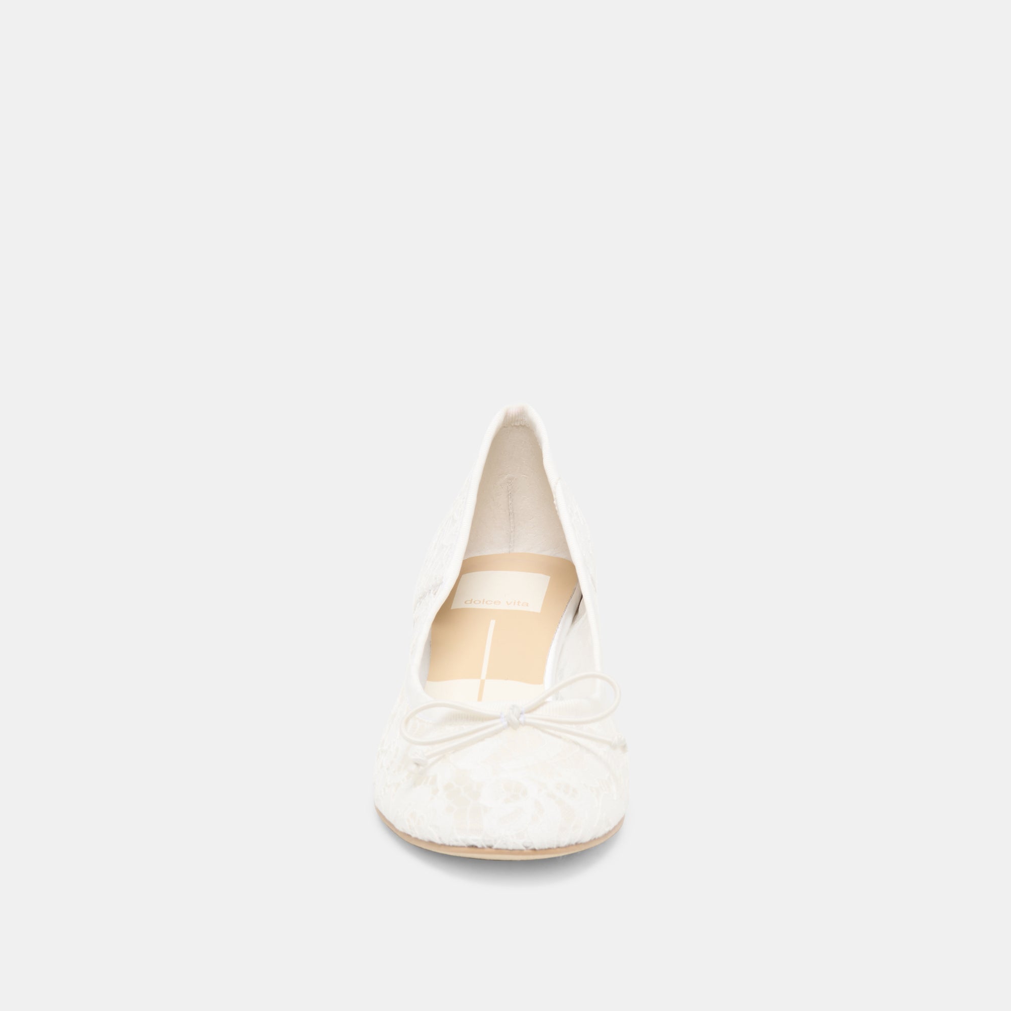 DAWSEN LACE HEELS TRUE WHITE LACE - view 6