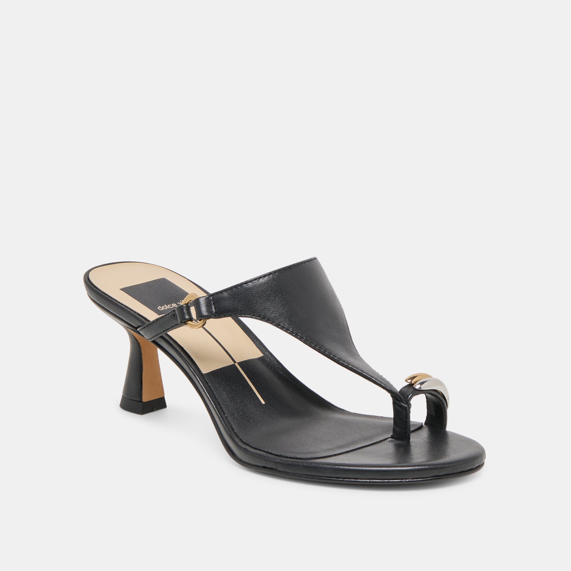 DERREL HEELS BLACK LEATHER - view 3