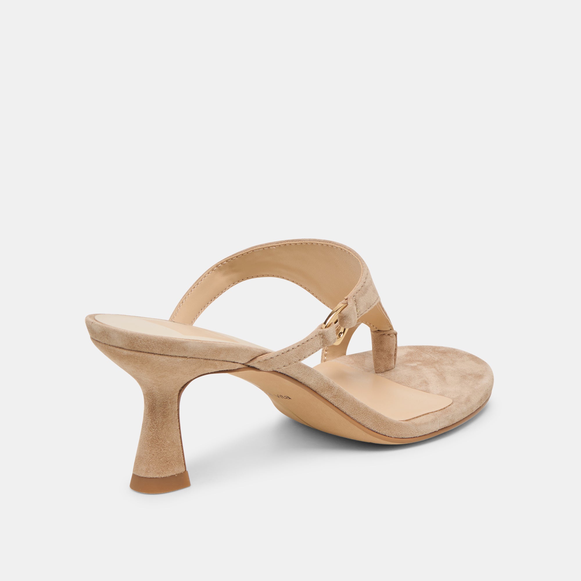 DERREL HEELS CAMEL SUEDE - view 3