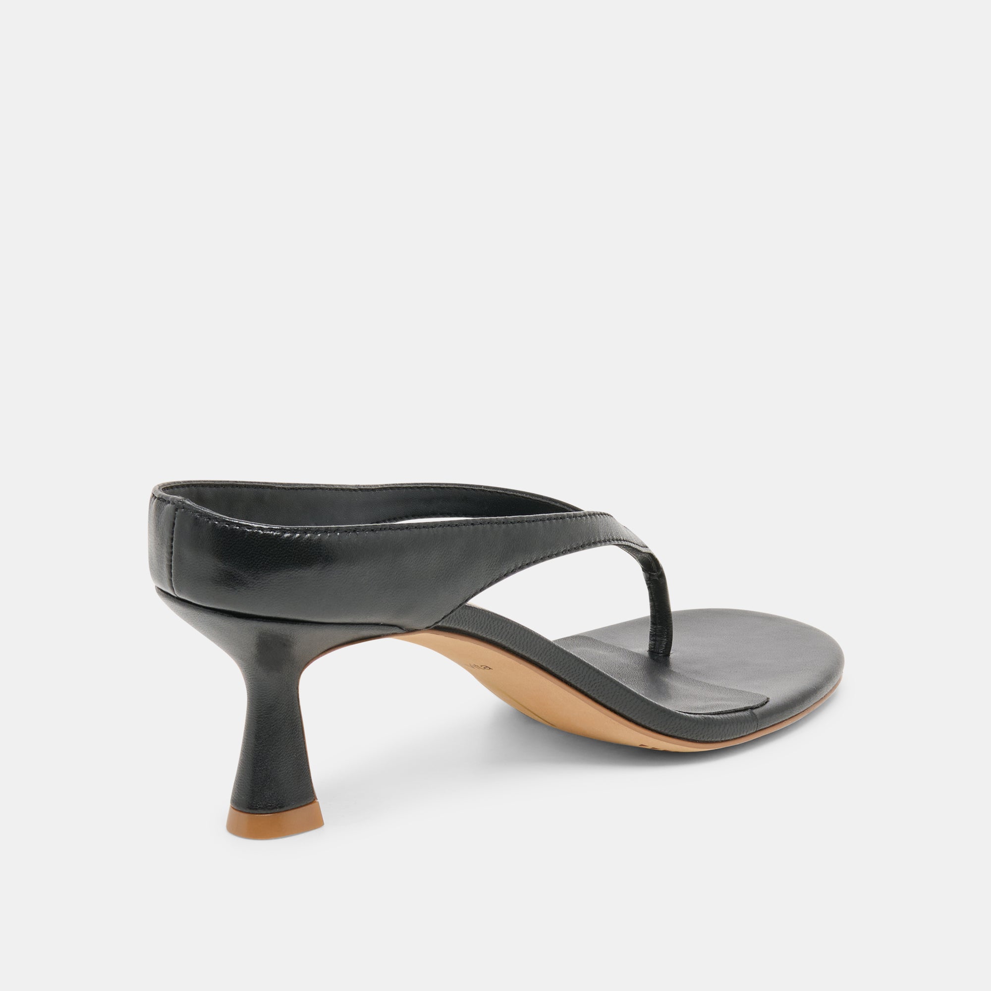 DOREEN HEELS BLACK LEATHER - view 5