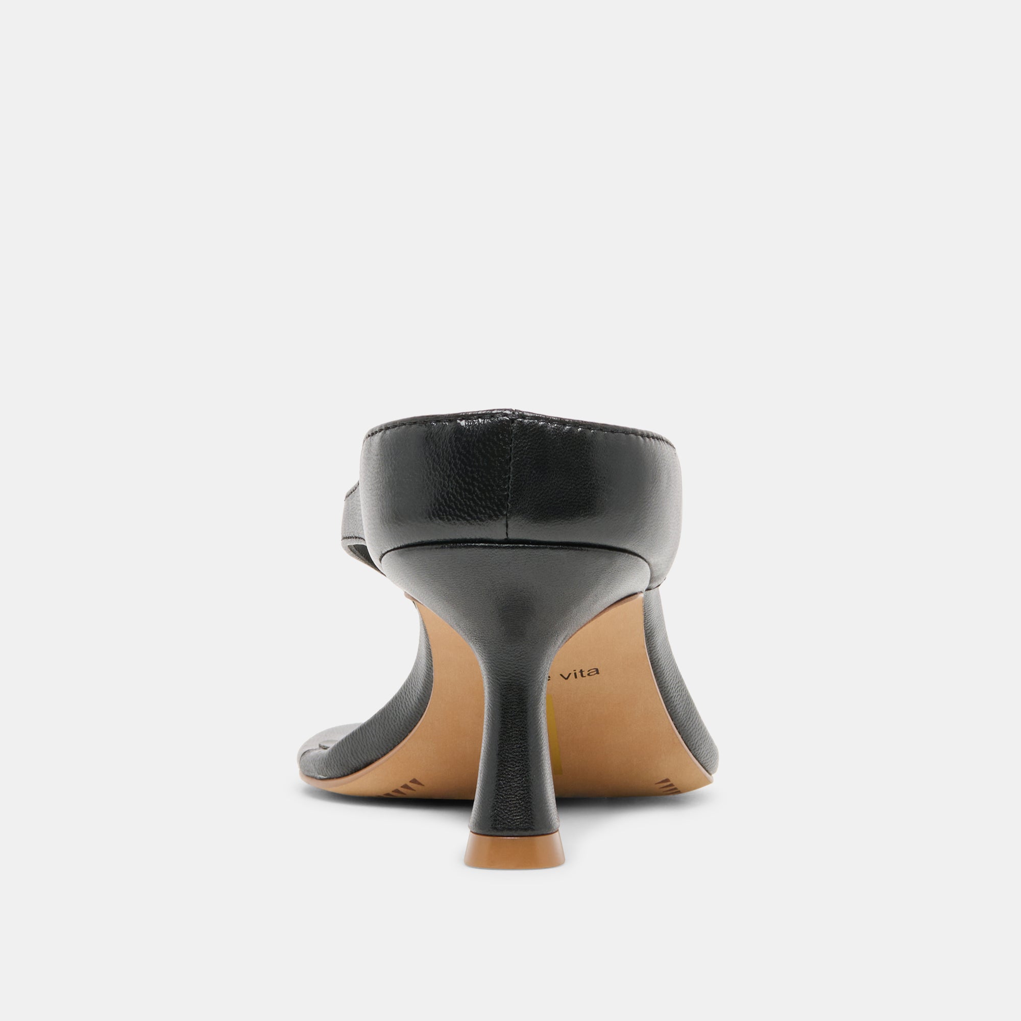 DOREEN HEELS BLACK LEATHER - view 9