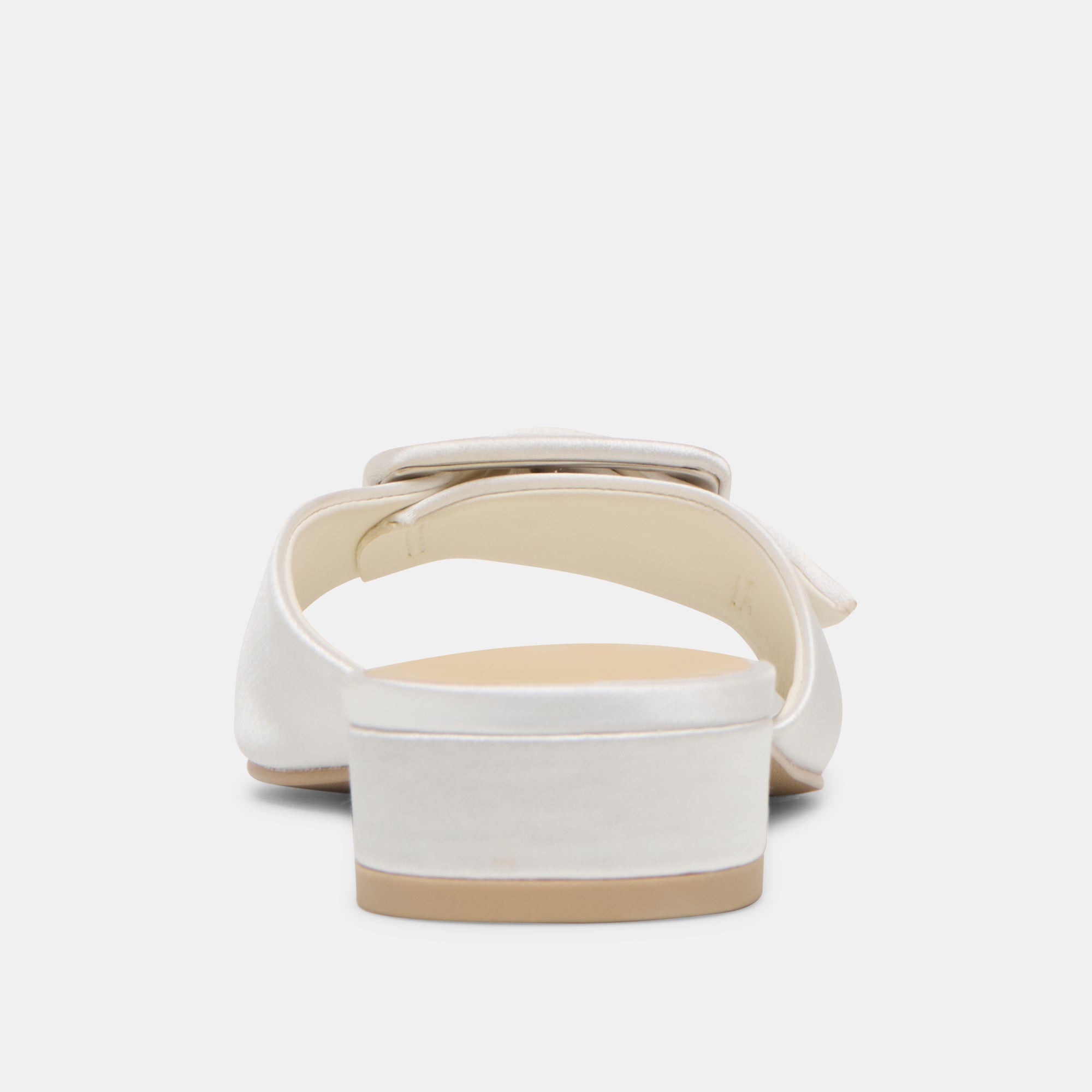 EDINA SANDALS TRUE WHITE SATIN - view 7