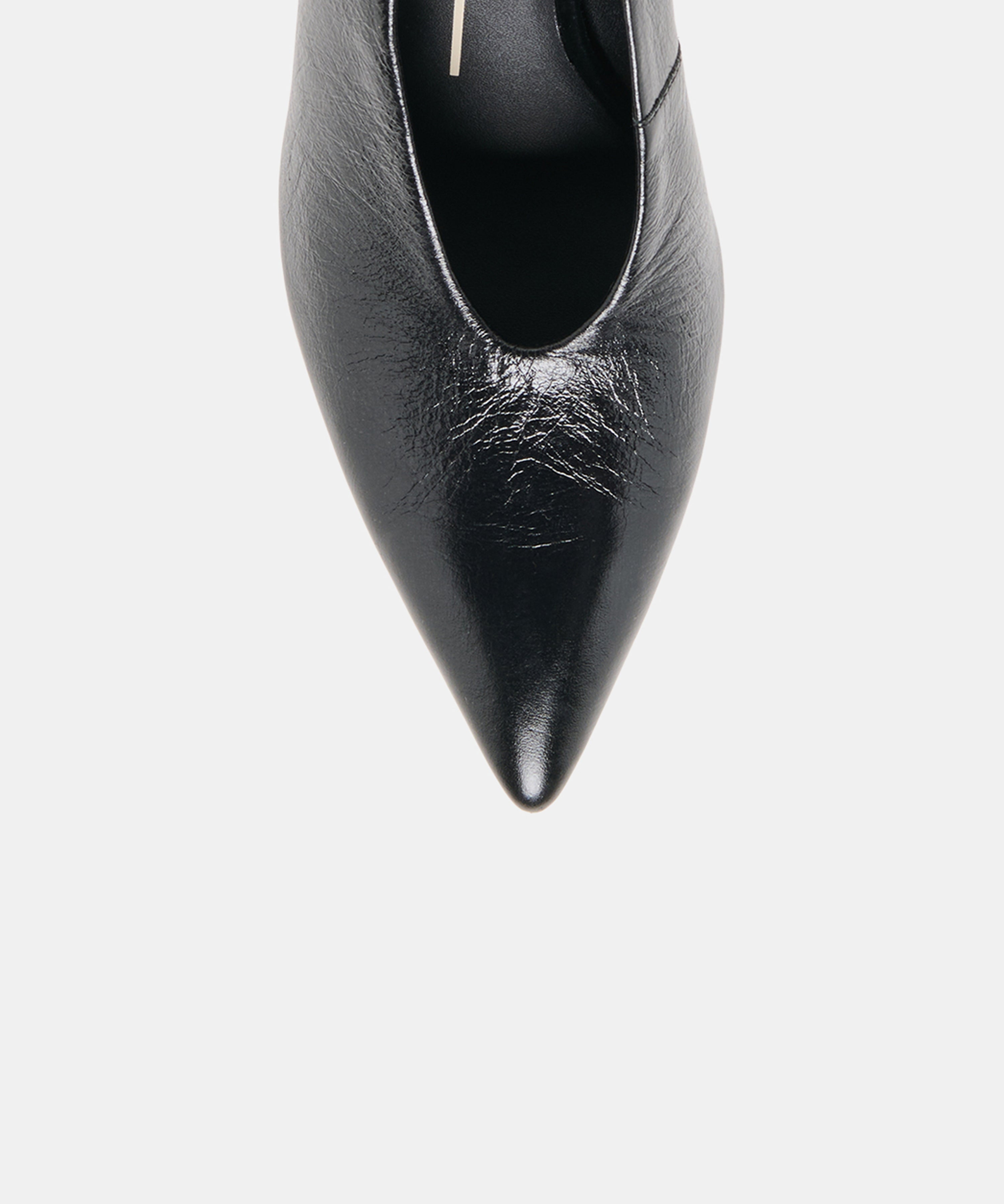 EMANI HEELS BLACK LEATHER - view 3