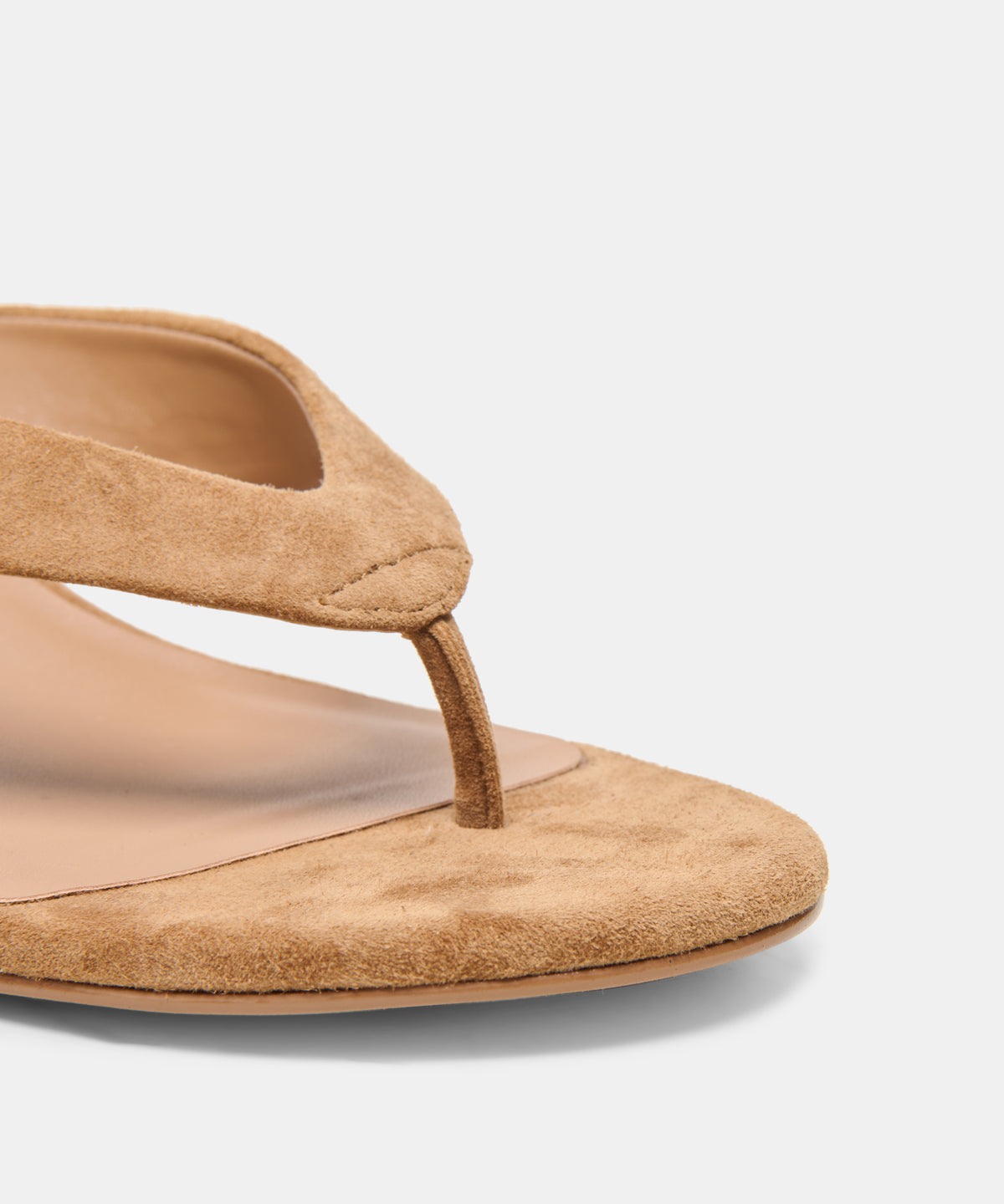 EVARLY WEDGES LT BROWN SUEDE - view 5
