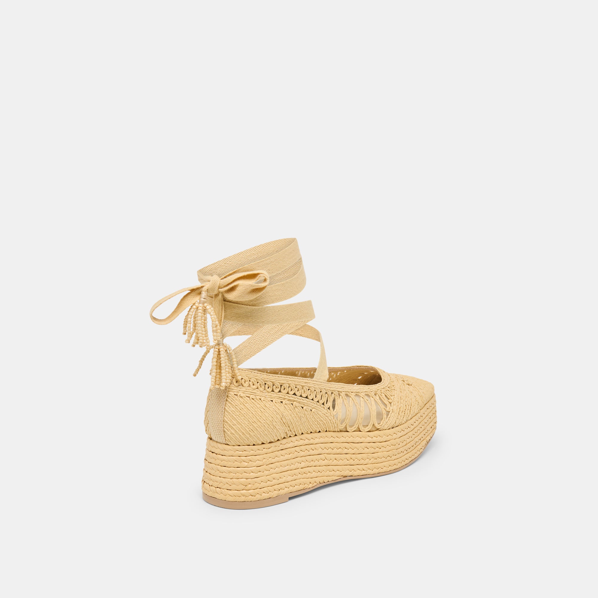 FARIS FLATS LT NATURAL MACRAME - view 5