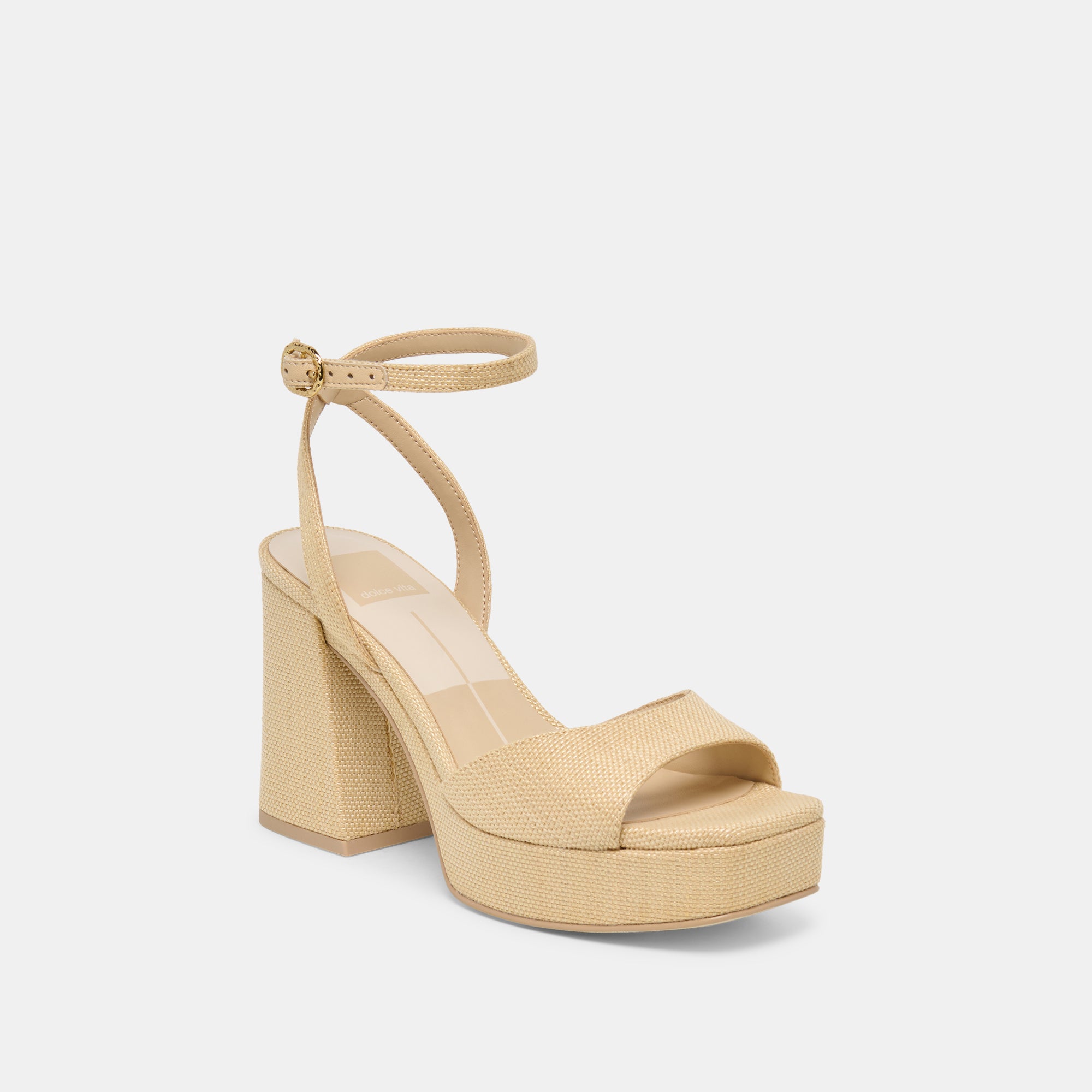 FELICA HEELS NATURAL RAFFIA - view 2