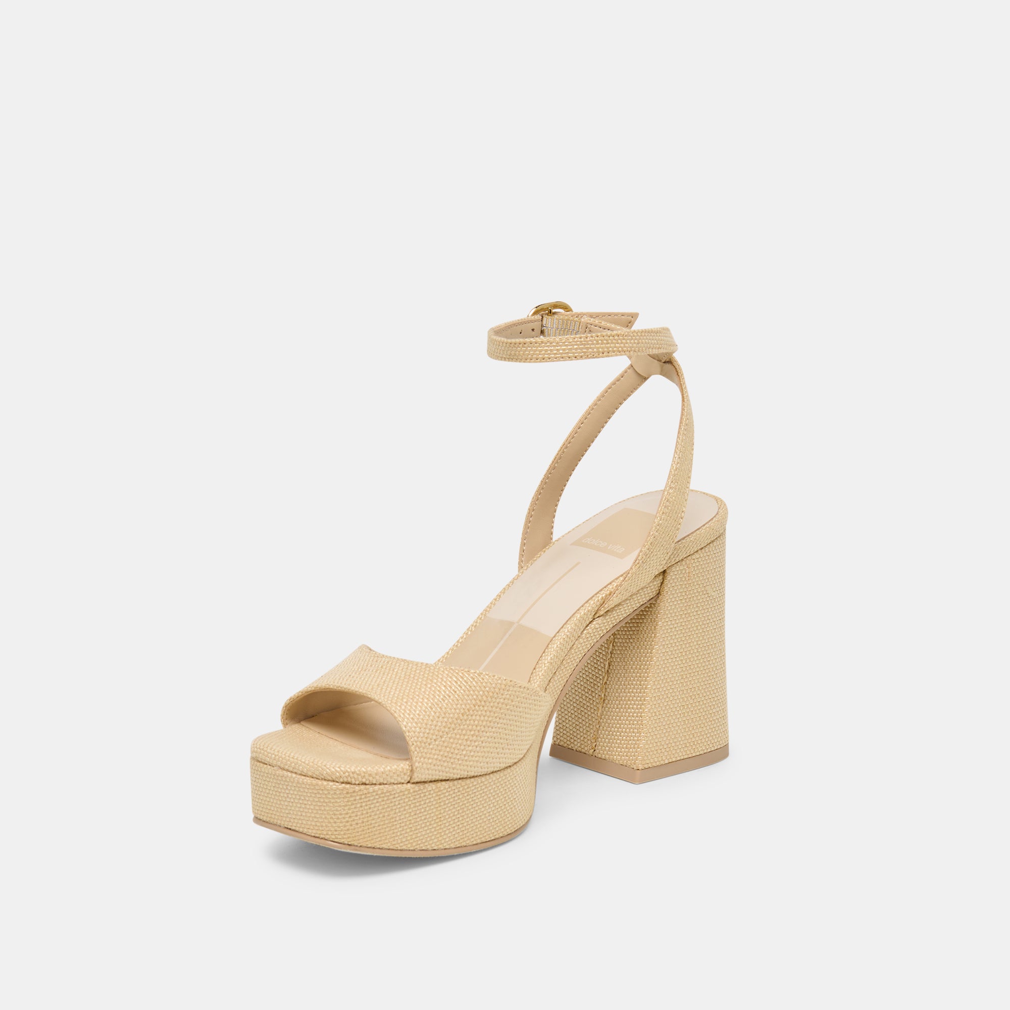 FELICA HEELS NATURAL RAFFIA - view 4