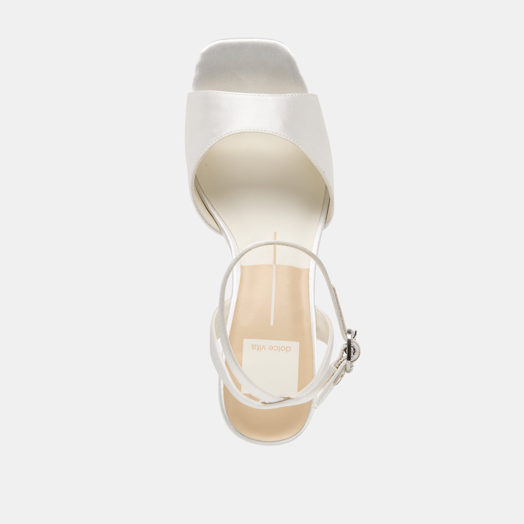 FELICA HEELS WHITE SATIN - view 10