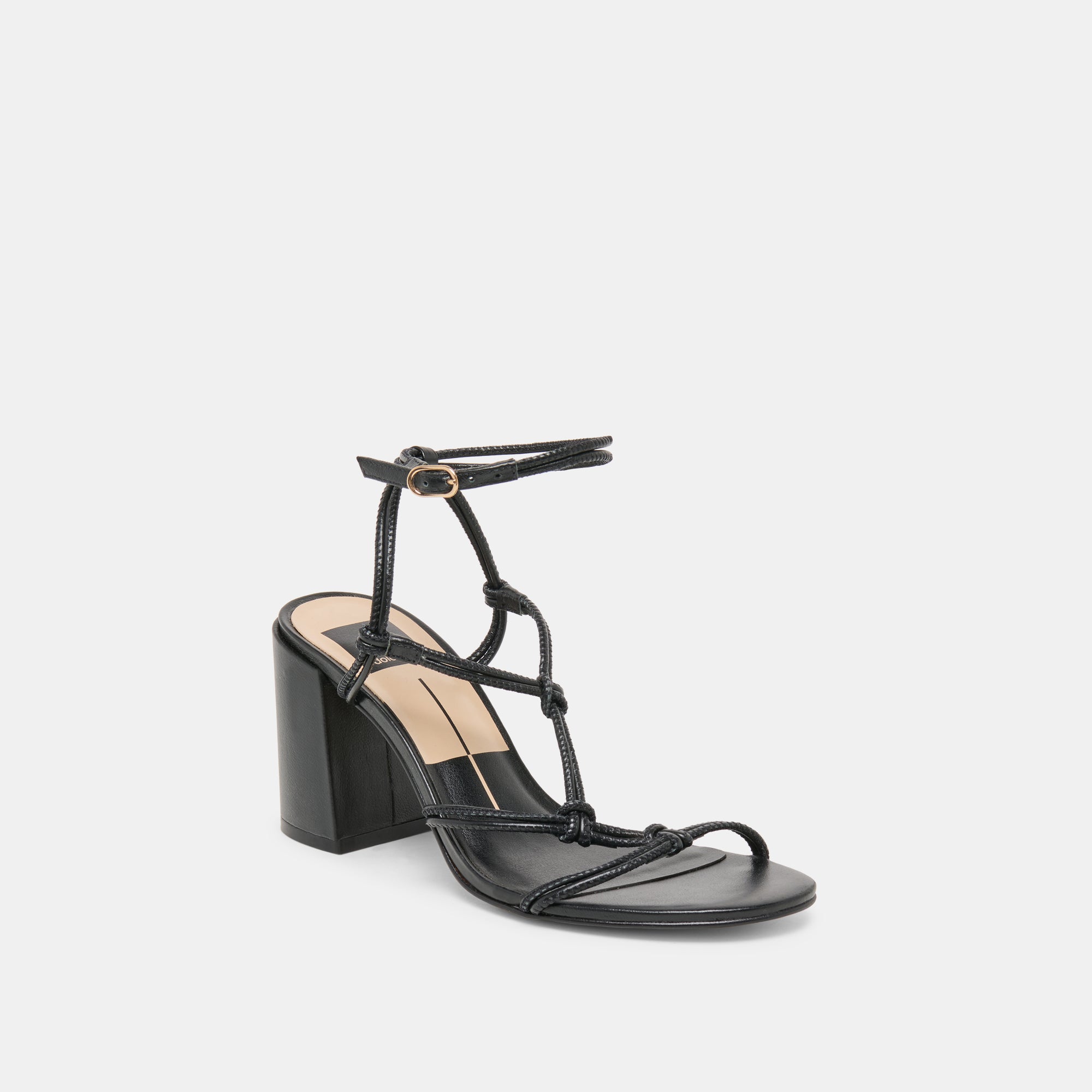 FIZZY HEELS BLACK LEATHER - view 2