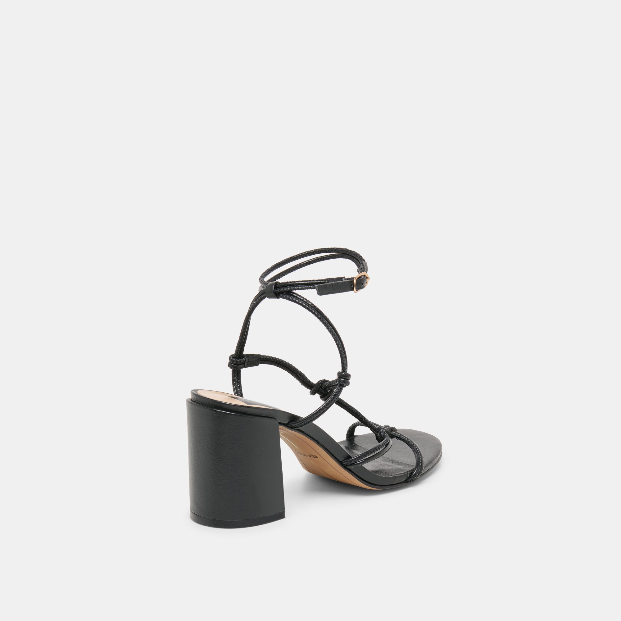 FIZZY HEELS BLACK LEATHER - view 3