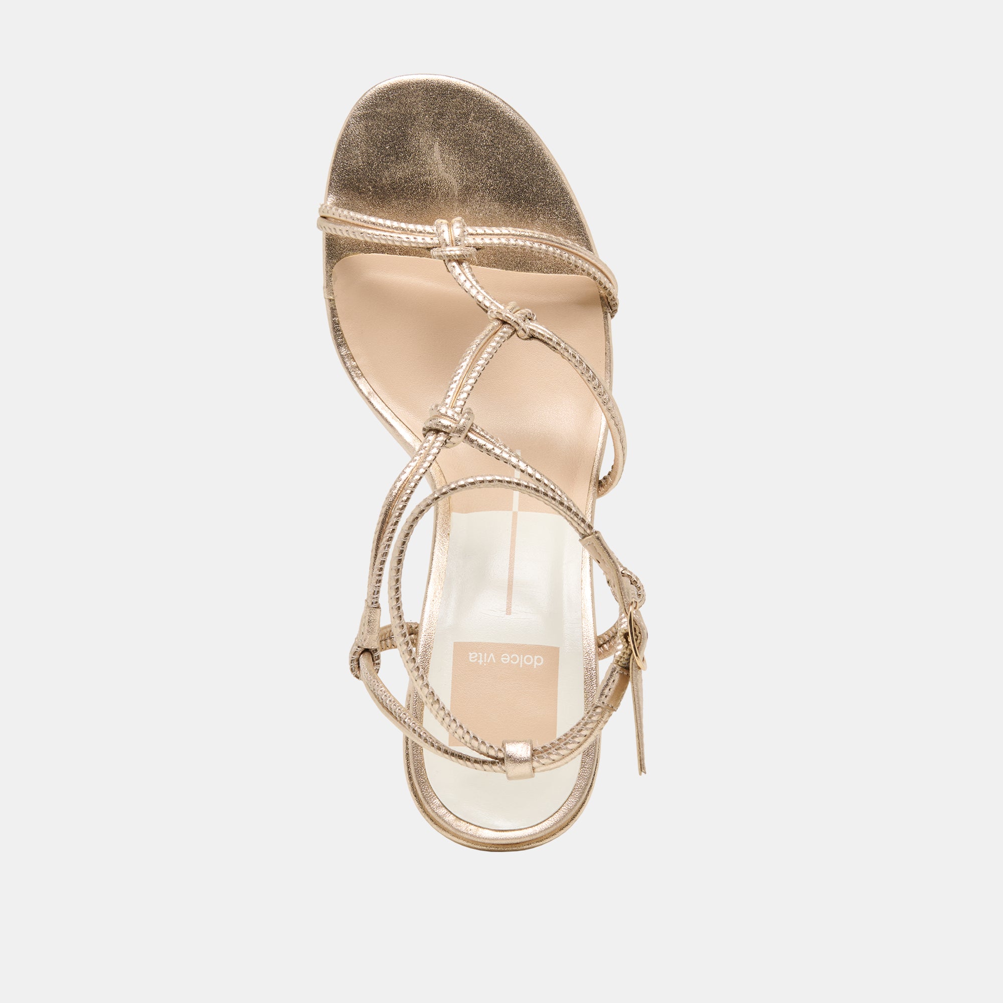 FIZZY HEELS GOLD LEATHER - view 10
