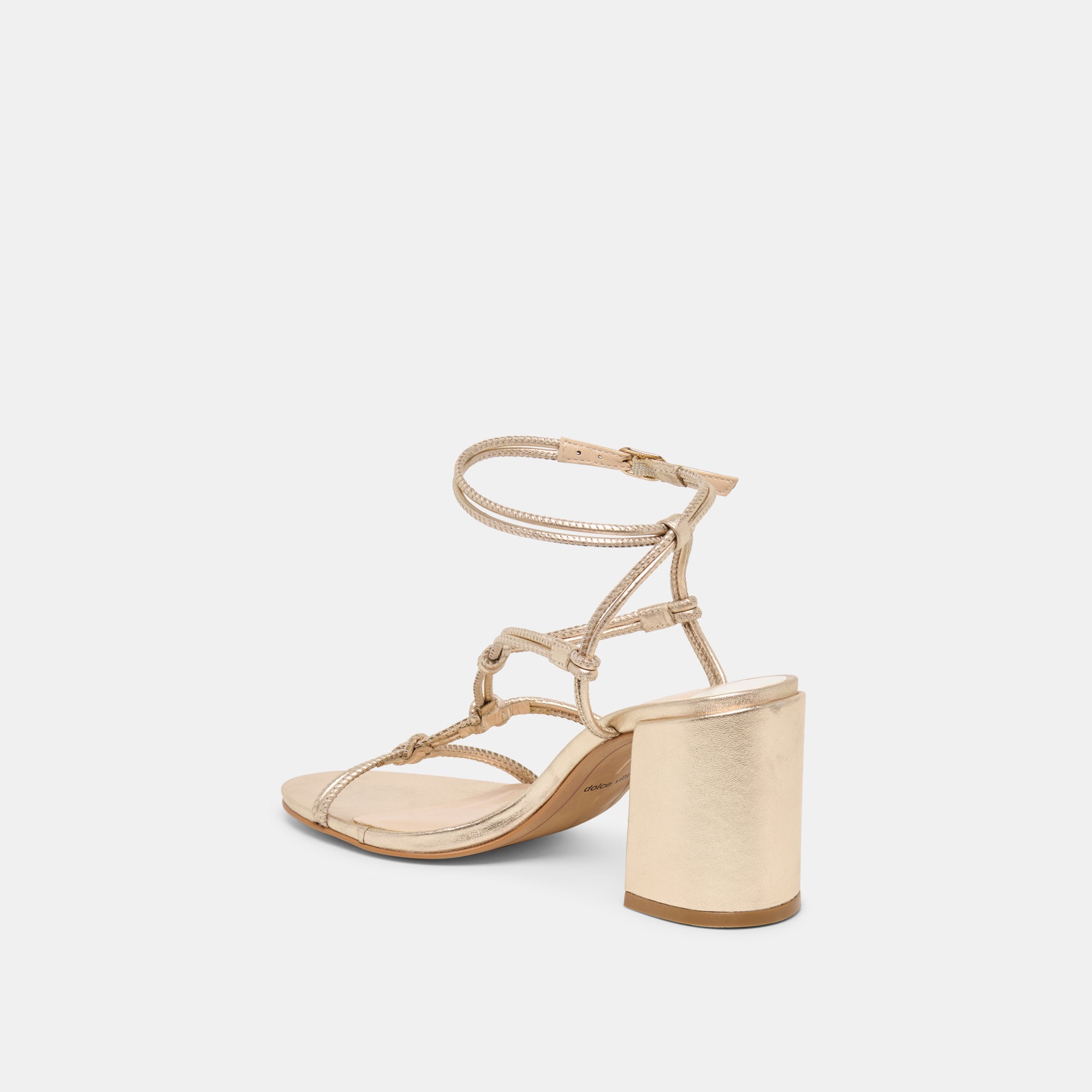 FIZZY HEELS GOLD LEATHER - view 7