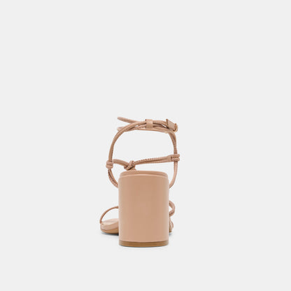 FIZZY HEELS LT TAN LEATHER