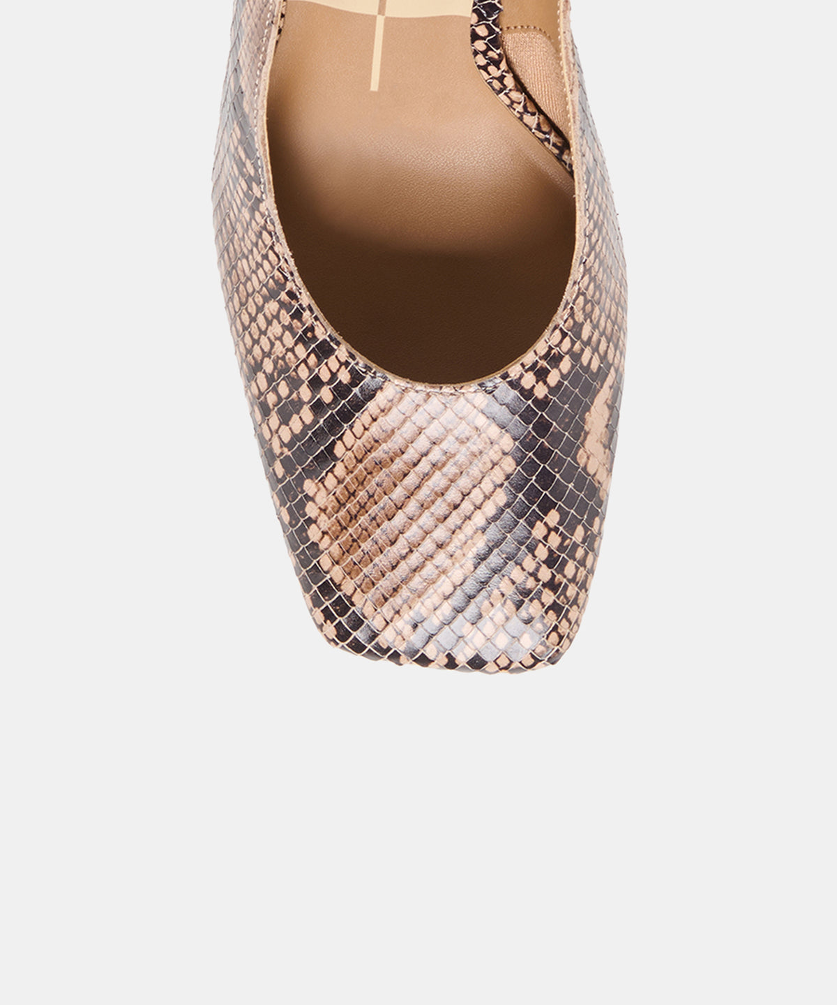 GESSIA HEELS BARK EMBOSSED LEATHER - view 3