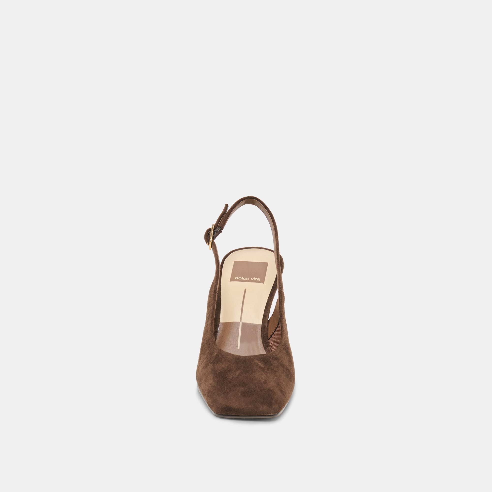 GESSIA HEELS DK BROWN SUEDE - view 6