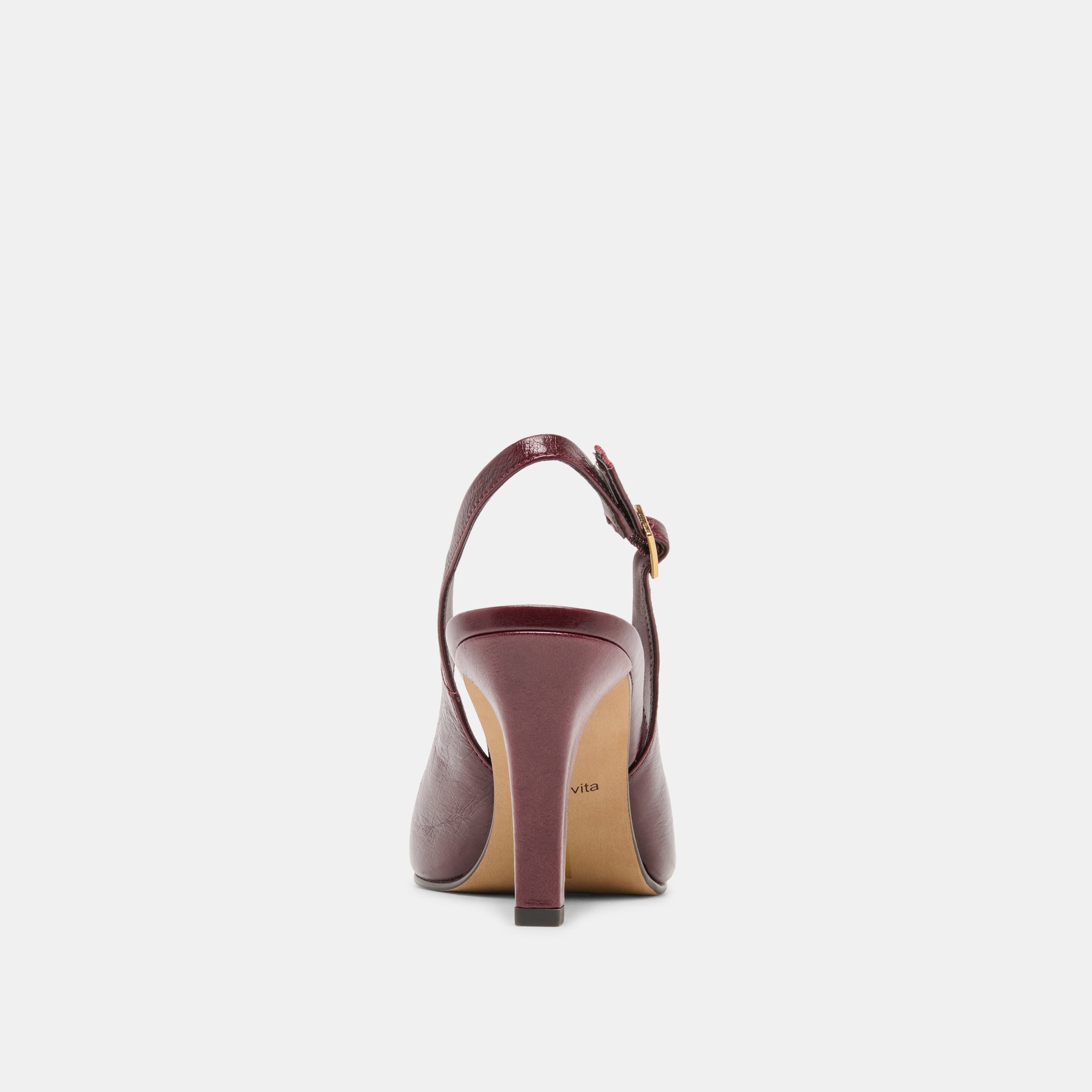 GESSIA HEELS OXBLOOD CRINKLE PATENT - view 7