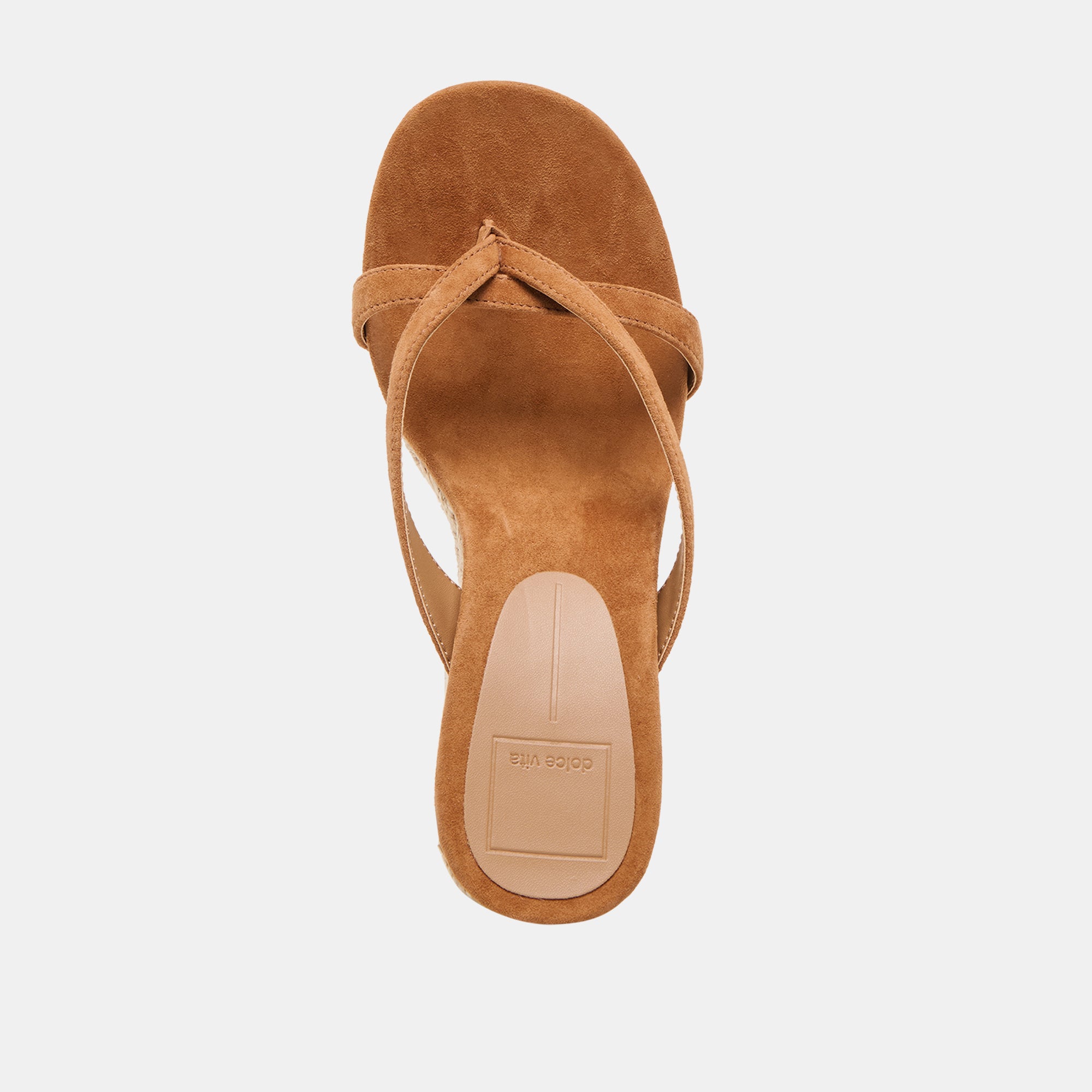 HELAN ESPADRILLE WEDGES BROWN SUEDE - view 9