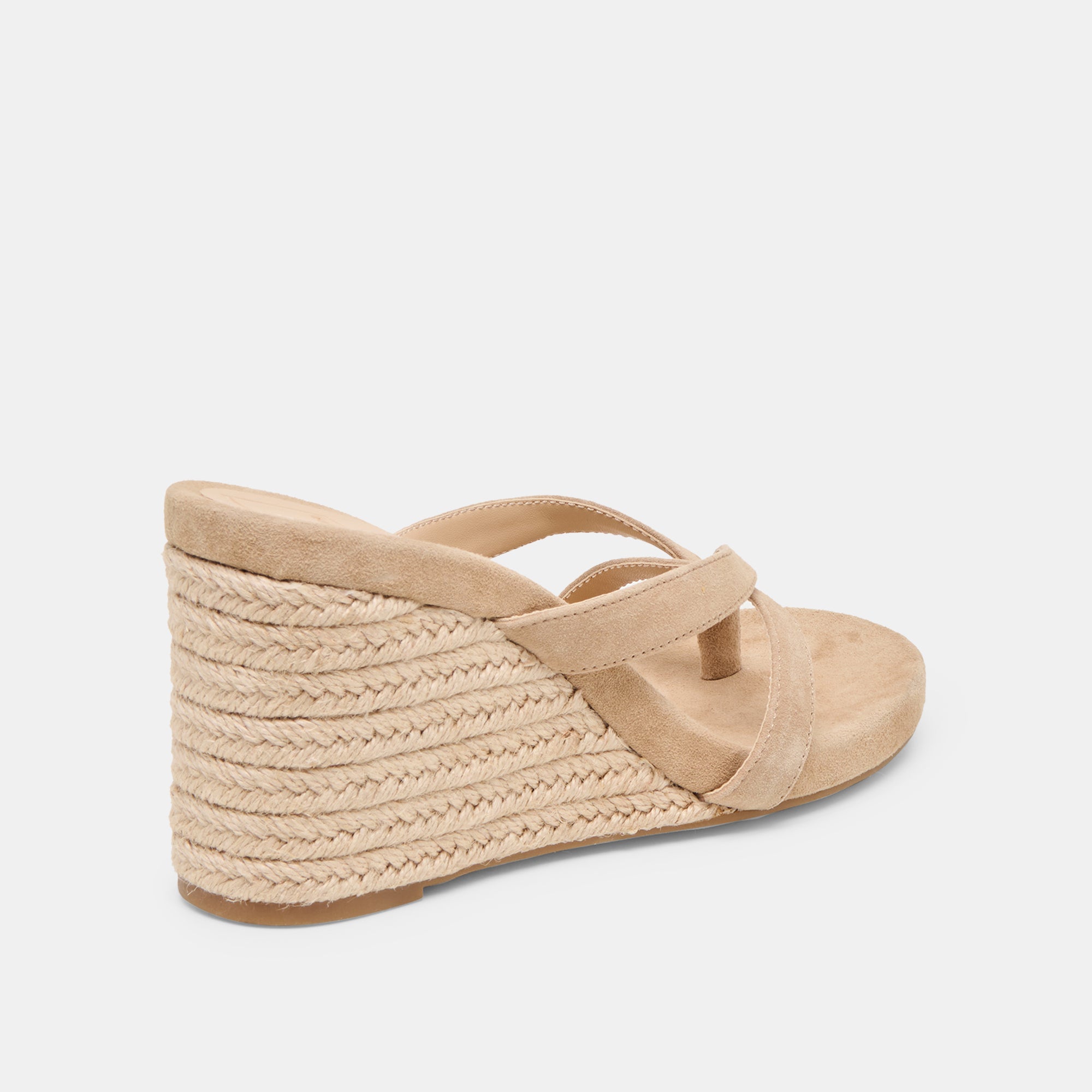 HELAN ESPADRILLE WEDGES CAMEL SUEDE - view 3