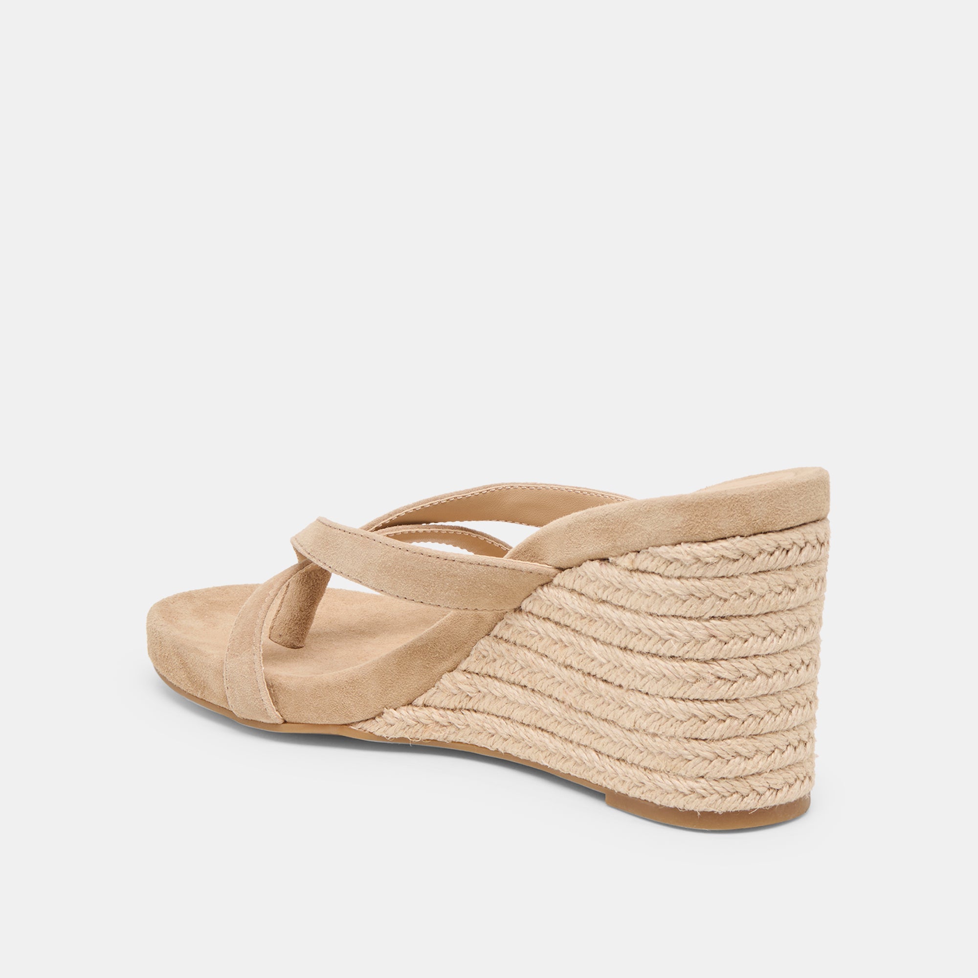 HELAN ESPADRILLE WEDGES CAMEL SUEDE - view 5