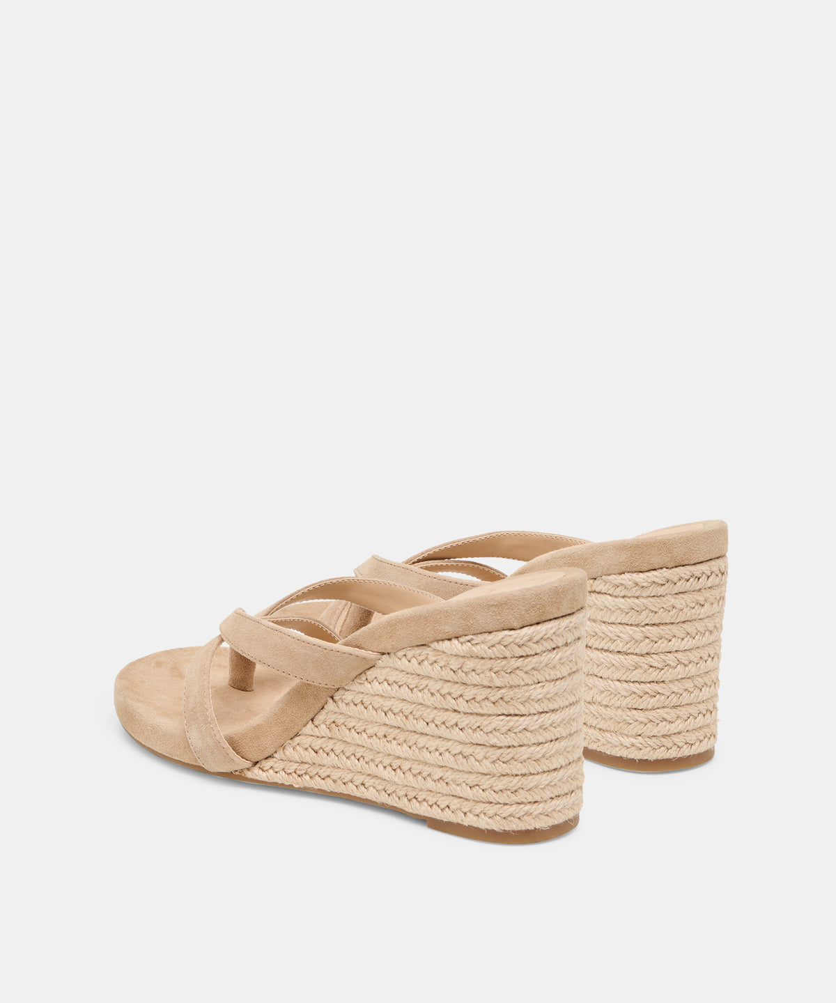 HELAN ESPADRILLE WEDGES CAMEL SUEDE - view 4