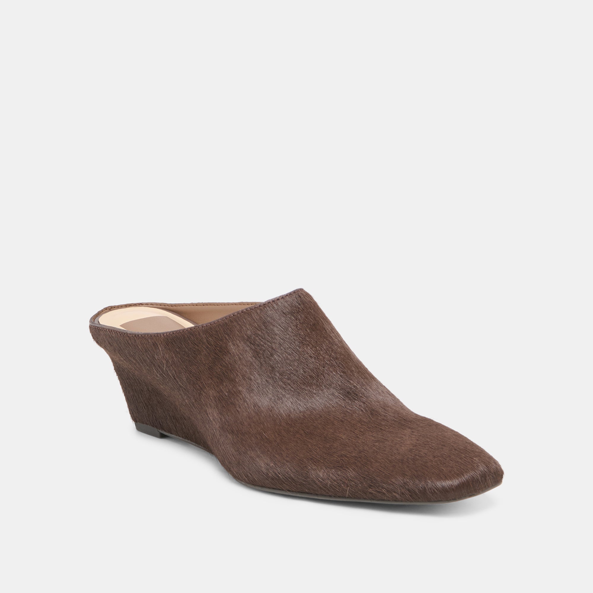 HILAH MULES CHESTNUT CALF HAIR - view 2